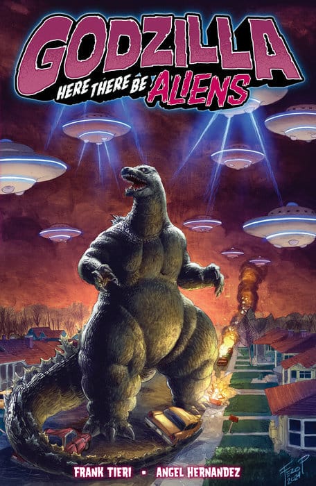 IDW Publishing Graphic Novel Godzilla: Here There Be Aliens 9798887243870 PRH-9798887243870