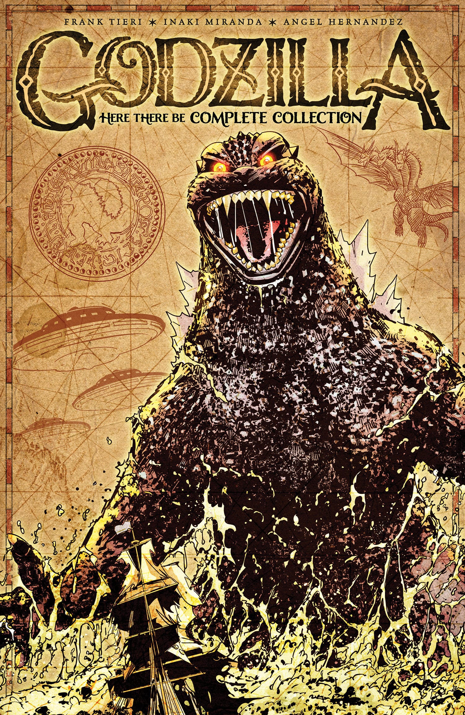 IDW Publishing Graphic Novel Godzilla: Here There Be Complete Collection TP (Release Date: 10/27/2026) 9798887244976 PRH- 9798887244938