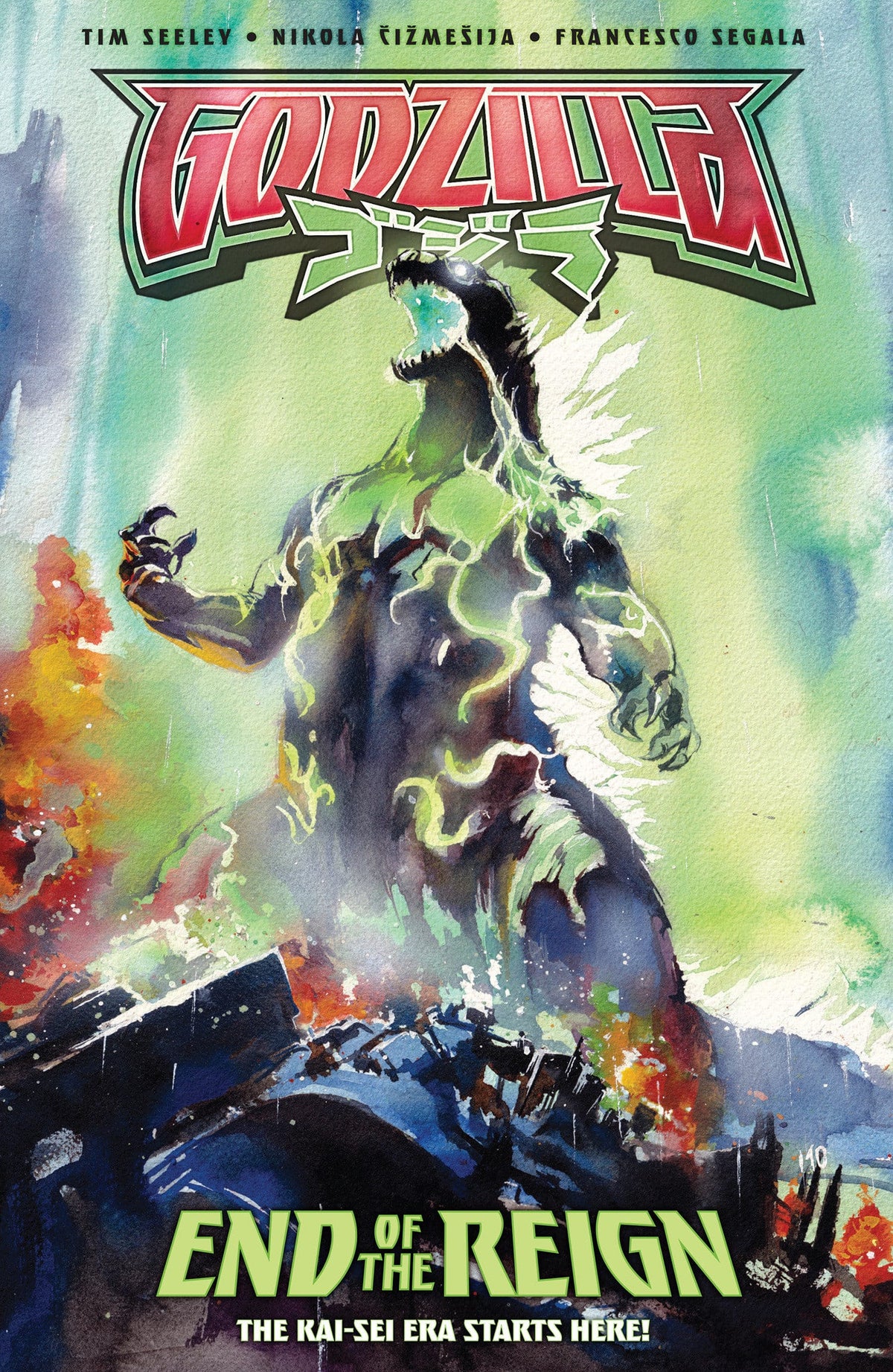 IDW Publishing Graphic Novel Godzilla [Kai-Sei Era]: End of the Reign TP 9798887244501 PRH-9798887244501