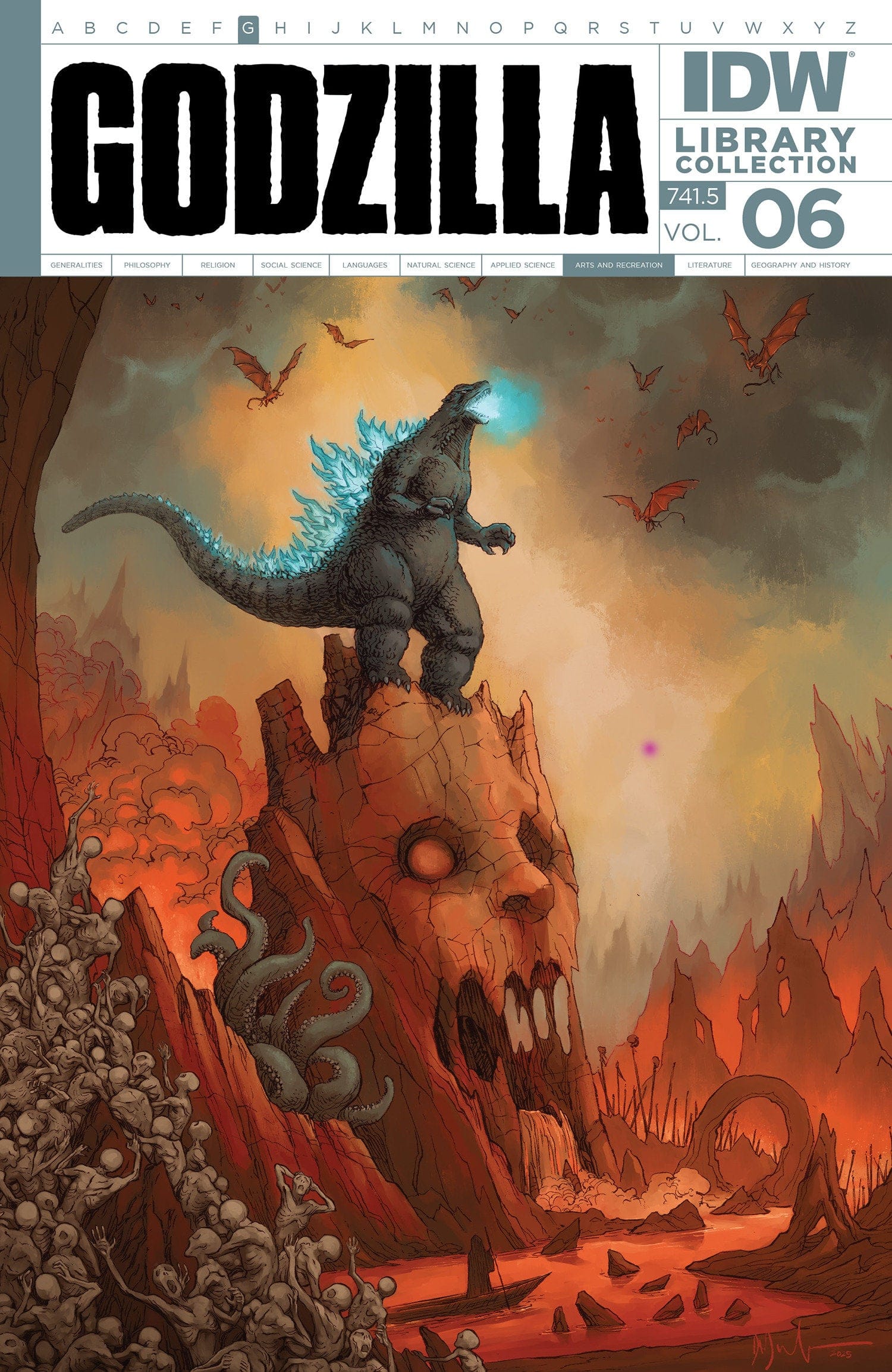 IDW Publishing Graphic Novel Godzilla Library Collection, Vol. 6 9798887243856 PRH-9798887243856
