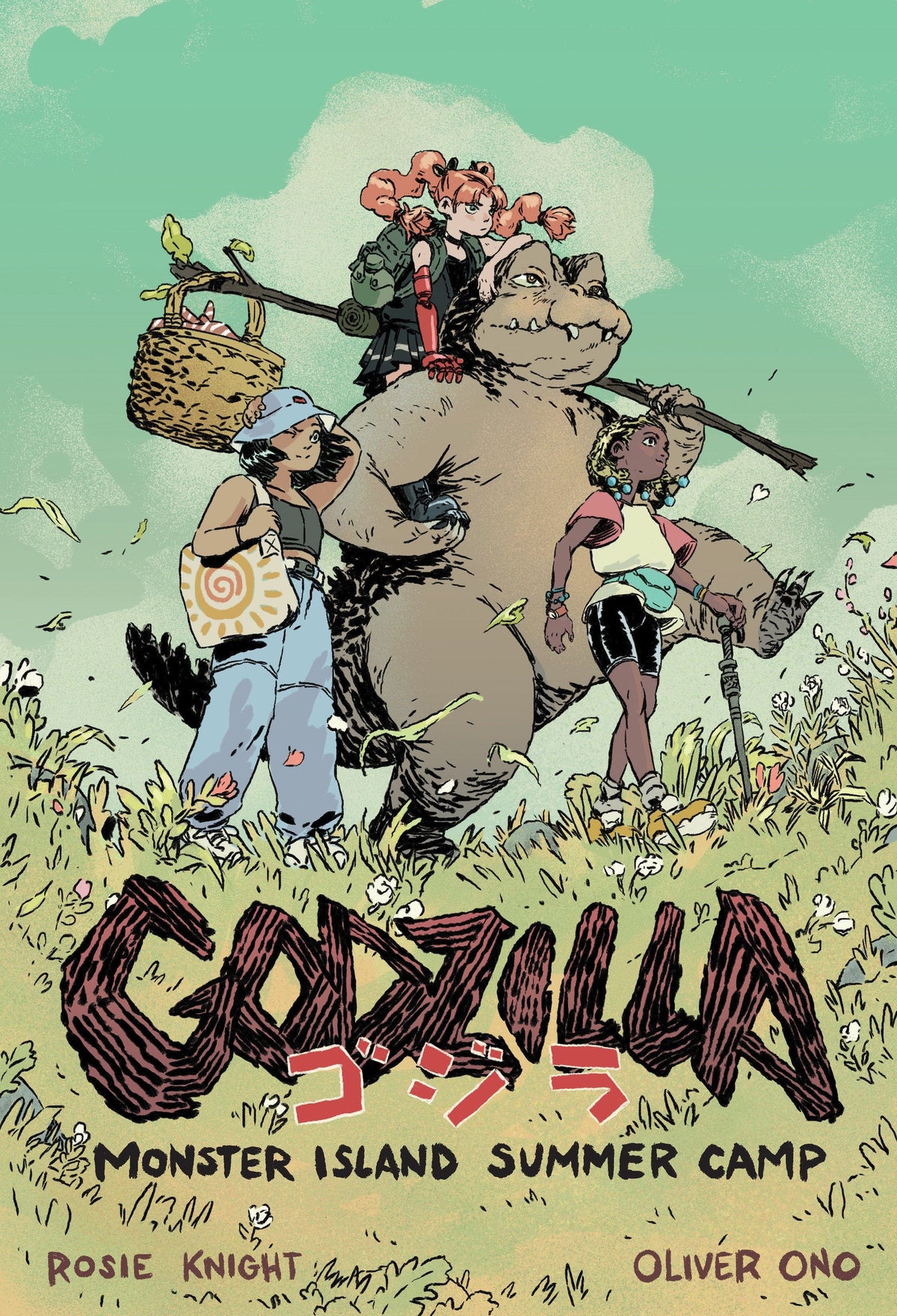 IDW Publishing Graphic Novel Godzilla: Monster Island Summer Camp TP 9798887241104 PRH-9798887241104