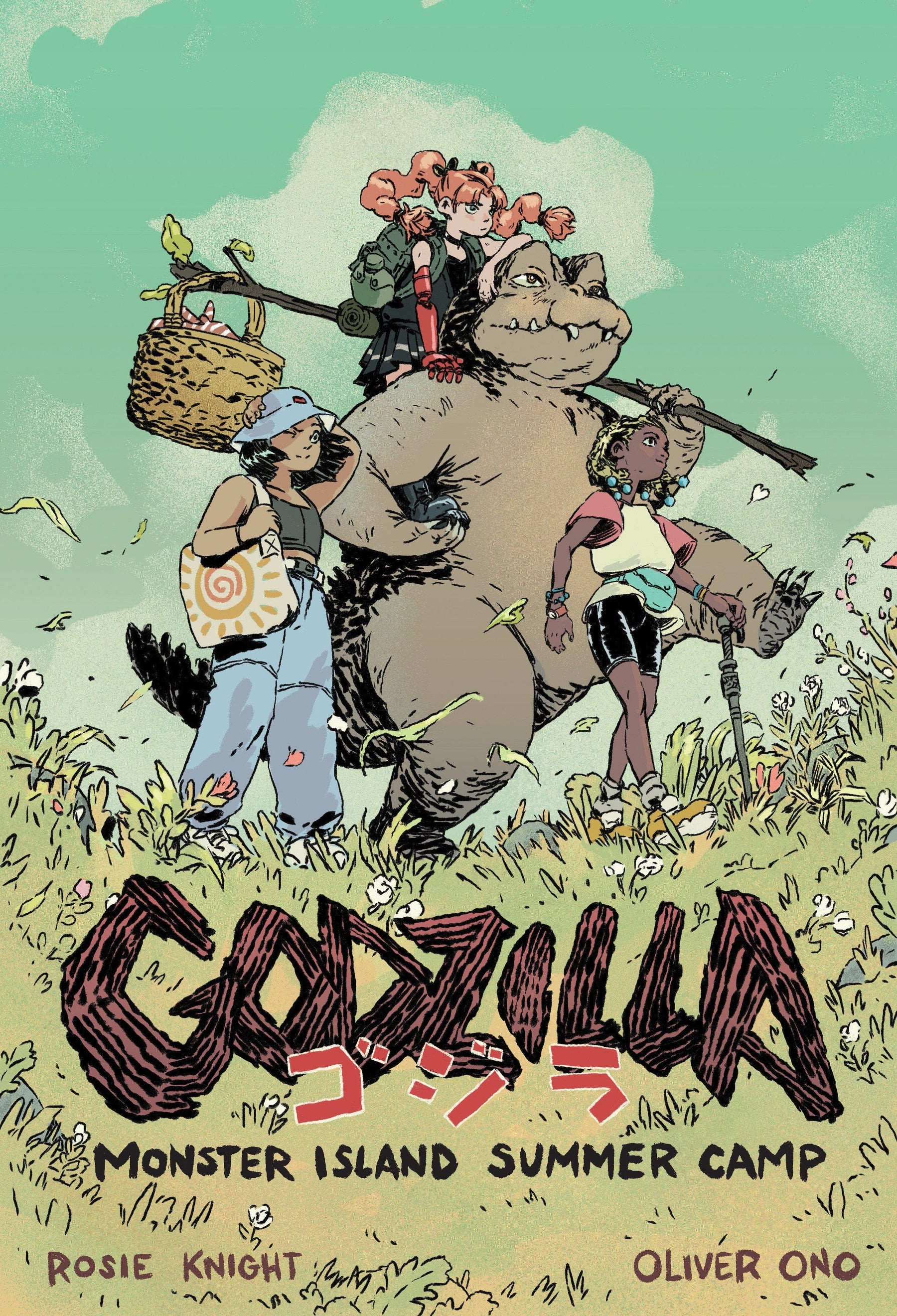 IDW Publishing Graphic Novel Godzilla: Monster Island Summer Camp TP 9798887241104 PRH-9798887241104