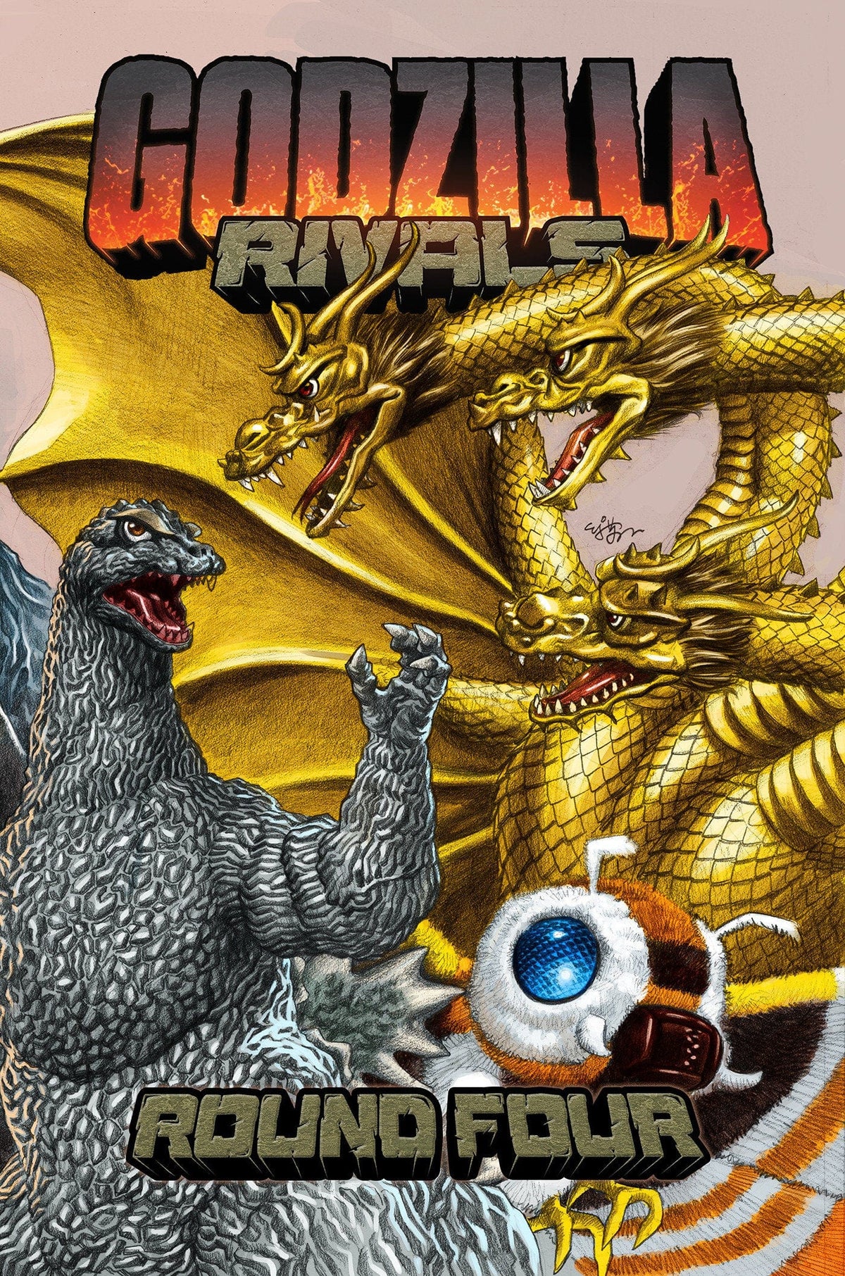 IDW Publishing Graphic Novel Godzilla Rivals: Round Four 9798887241852 PRH-9798887241852