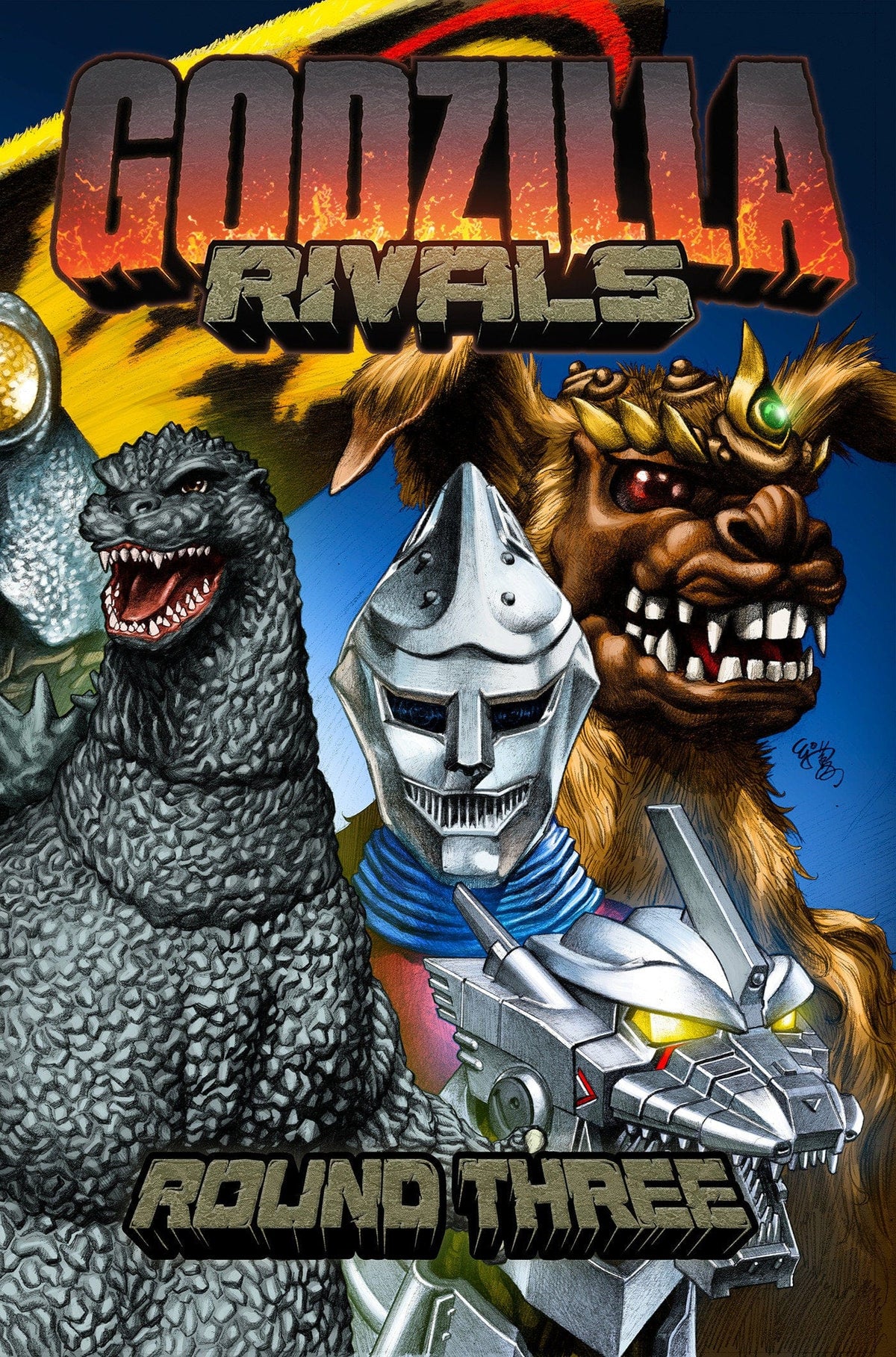 IDW Publishing Graphic Novel Godzilla Rivals: Round Three TP 9798887240916 PRH-9798887240916