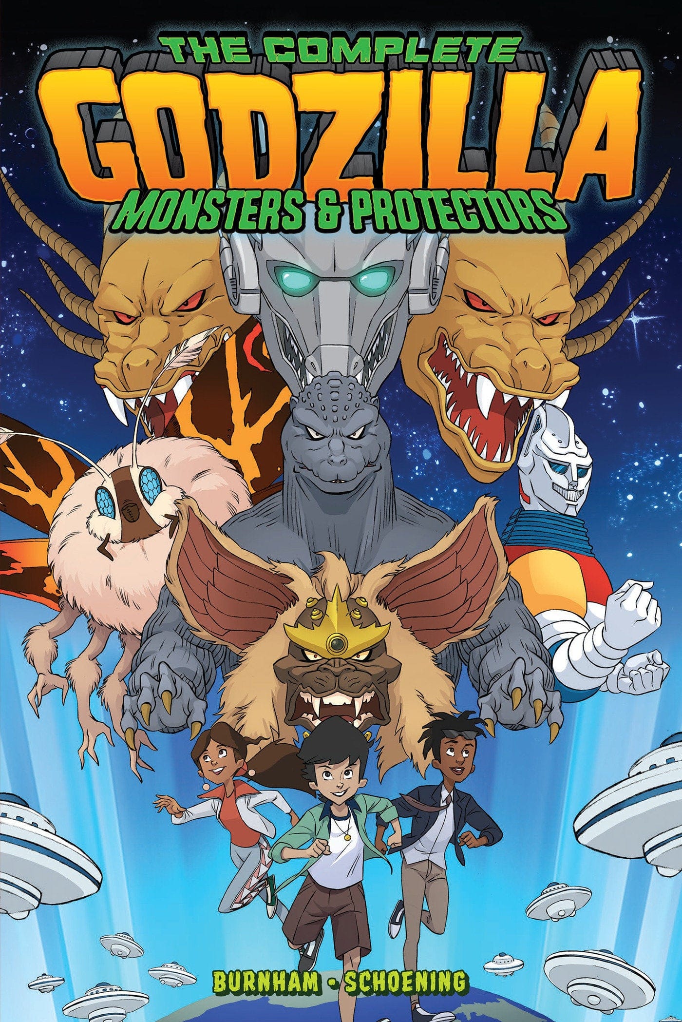 IDW Publishing Graphic Novel Godzilla: The Complete Monsters & Protectors TP 9798887240039 PRH-9798887240039