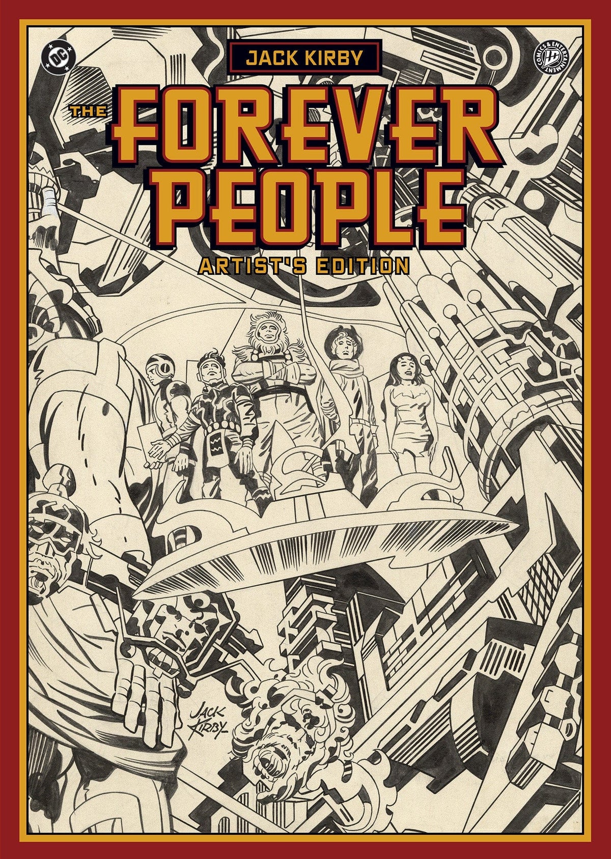 IDW Publishing Graphic Novel Jack Kirby's Forever People Artist's Edition 9798887240053 PRH-9798887240053
