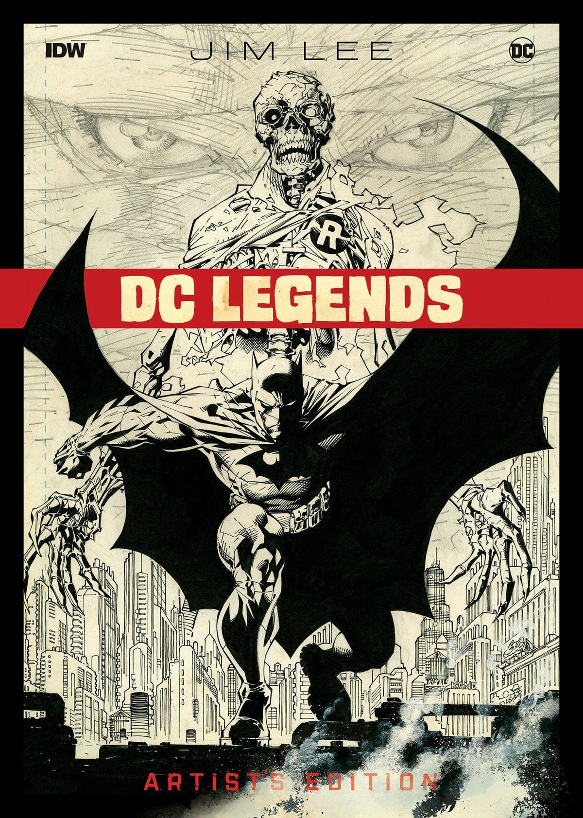 IDW Publishing Graphic Novel Jim Lee DC Legends Artist's Edition HC 9798887240923 PRH-9798887240923