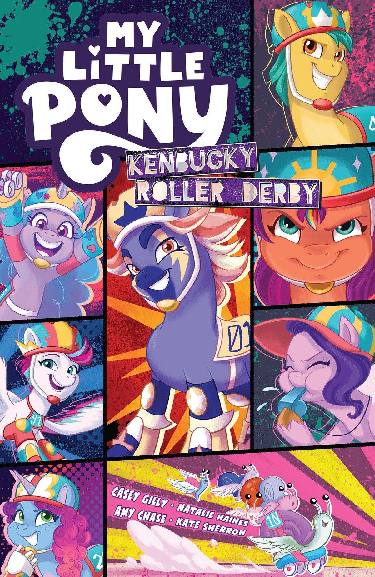 IDW Publishing Graphic Novel My Little Pony: Kenbucky Roller Derby 9798887241500 PRH-9798887241500