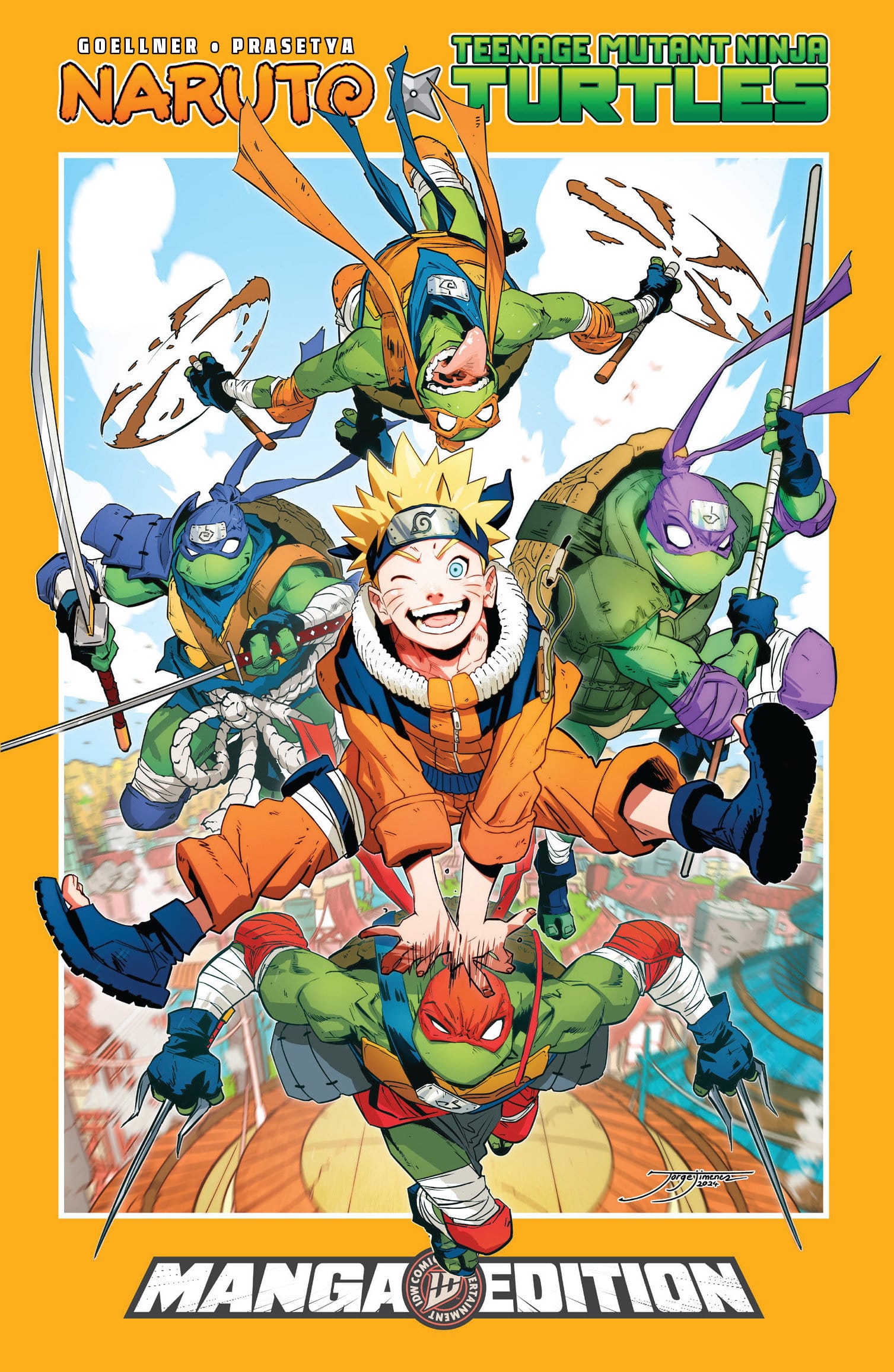 IDW Publishing Graphic Novel Naruto x Teenage Mutant Ninja Turtles--Manga Style Edition TP (Release Date: 10/27/2026) 9798887245386 PRH- 9798992171198