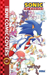IDW Publishing Graphic Novel Sonic the Hedgehog: The IDW Comic Covers, Vol. 1 9798887243689 PRH-9798887243689