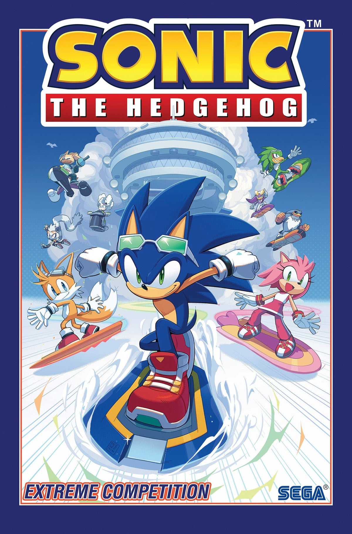 IDW Publishing Graphic Novel Sonic the Hedgehog, Vol. 18: Extreme Competition 9798887241739 PRH-9798887241739