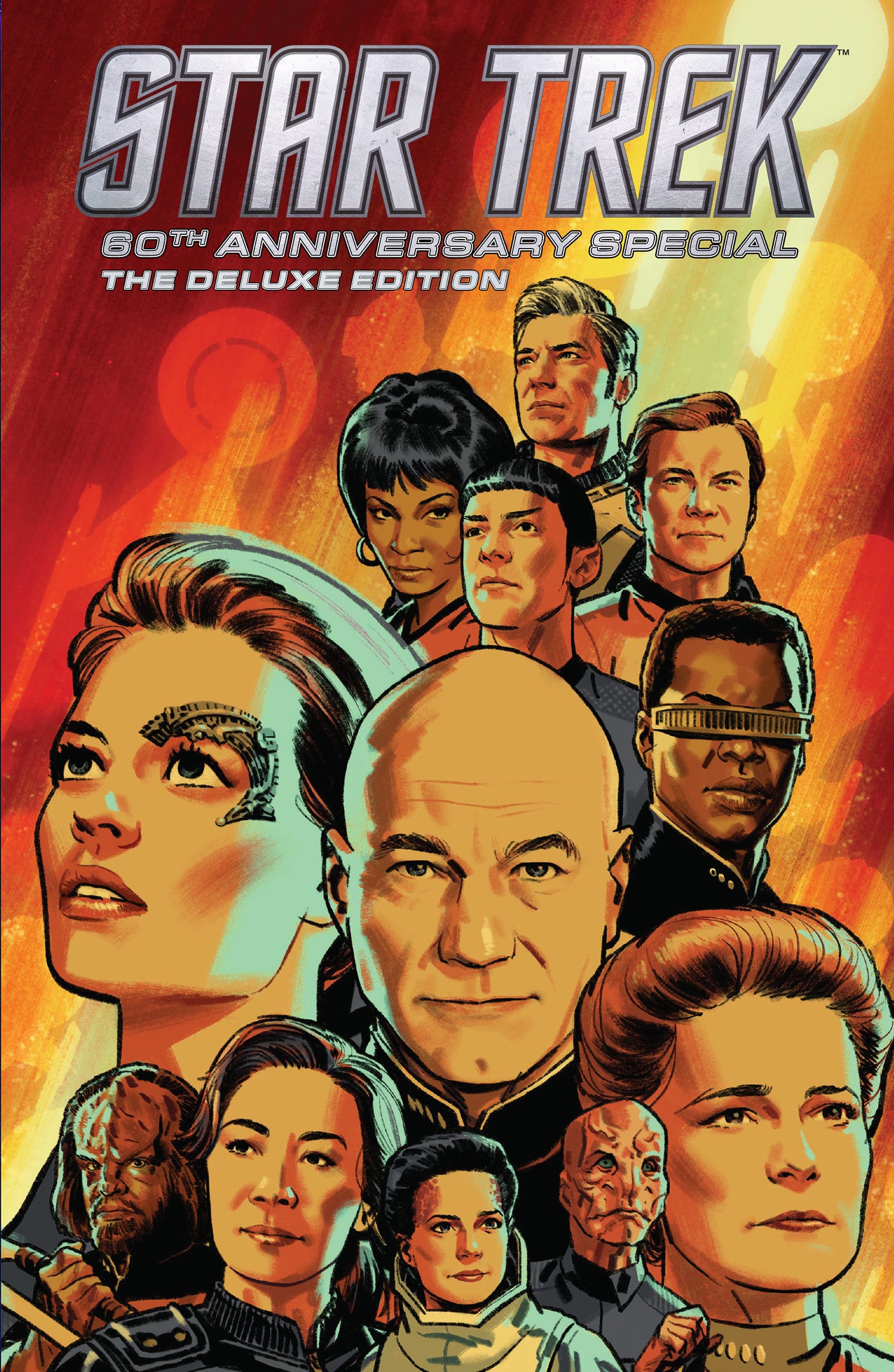 IDW Publishing Graphic Novel Star Trek: 60th Anniversary Special--The Deluxe Edition HC (Release Date: 12/01/2026) 9798887245010 PRH-9798887245010