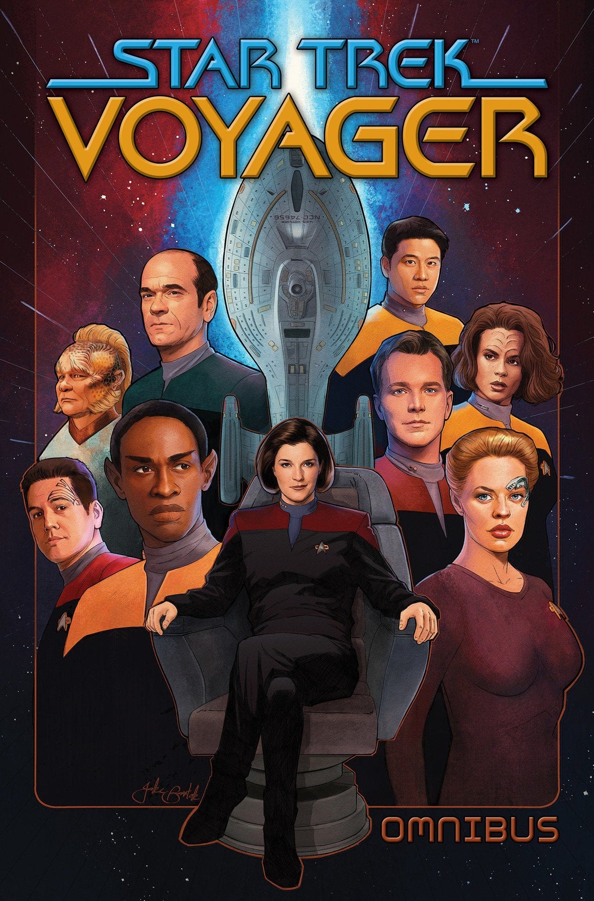 IDW Publishing Graphic Novel Star Trek: Voyager Omnibus 9798887243832 PRH-9798887243832