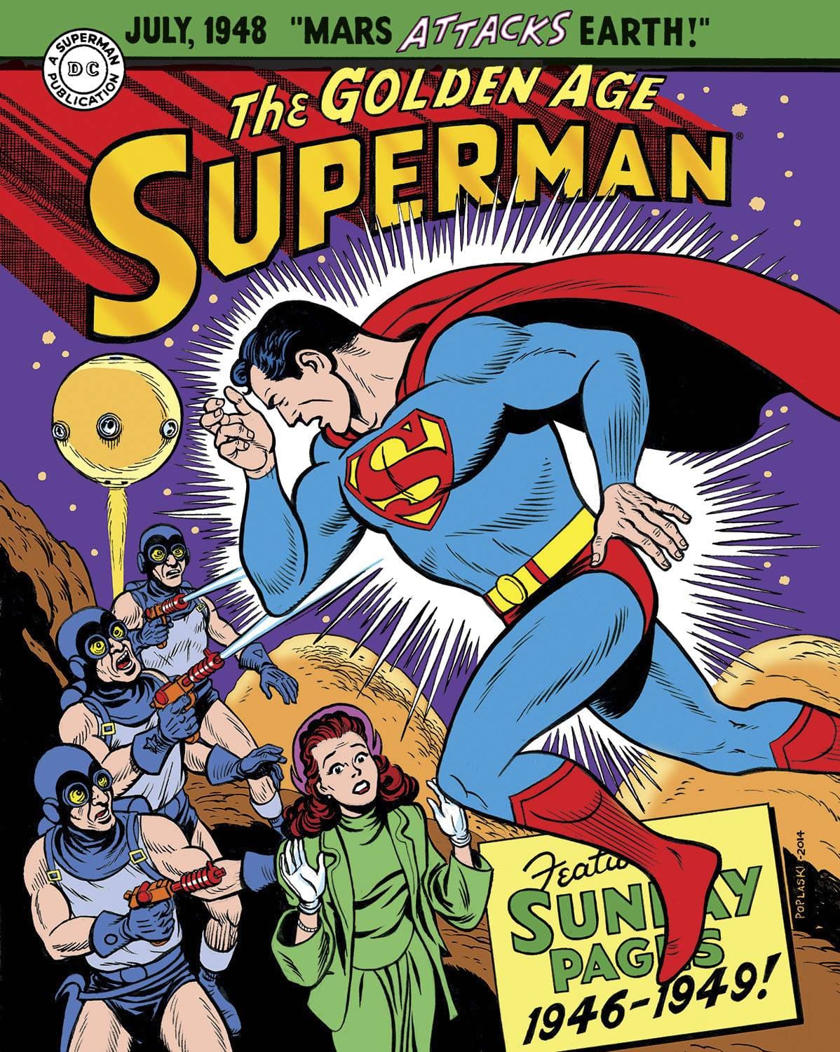 IDW-PRH Graphic Novel Superman Golden Age Sundays 1946-1949 HC 9781631401091 JUL140419