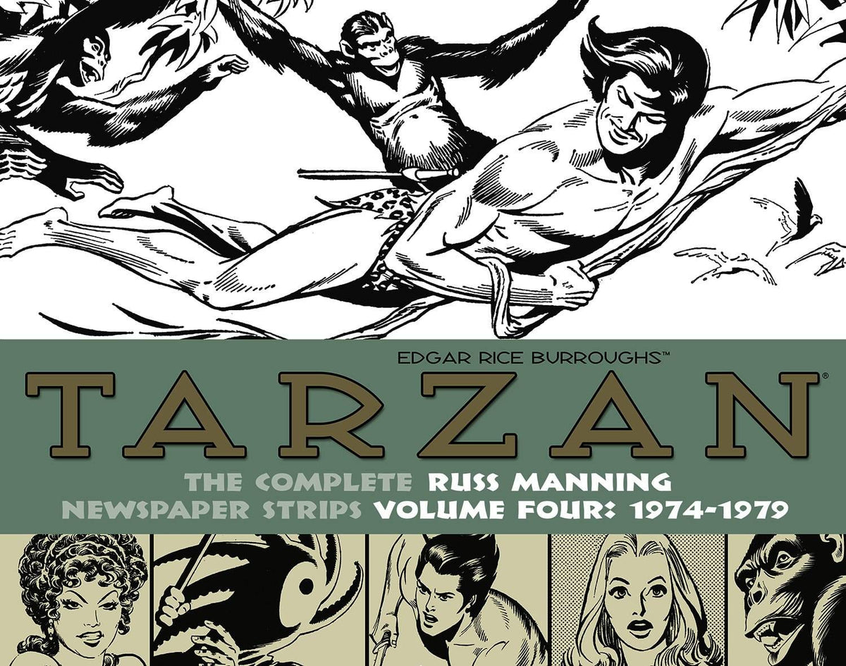IDW PUBLISHING Graphic Novel TARZAN RUSS MANNING NEWSPAPER STRIPS HC VOL 04 1974-1979 9781631402159 NOV140522
