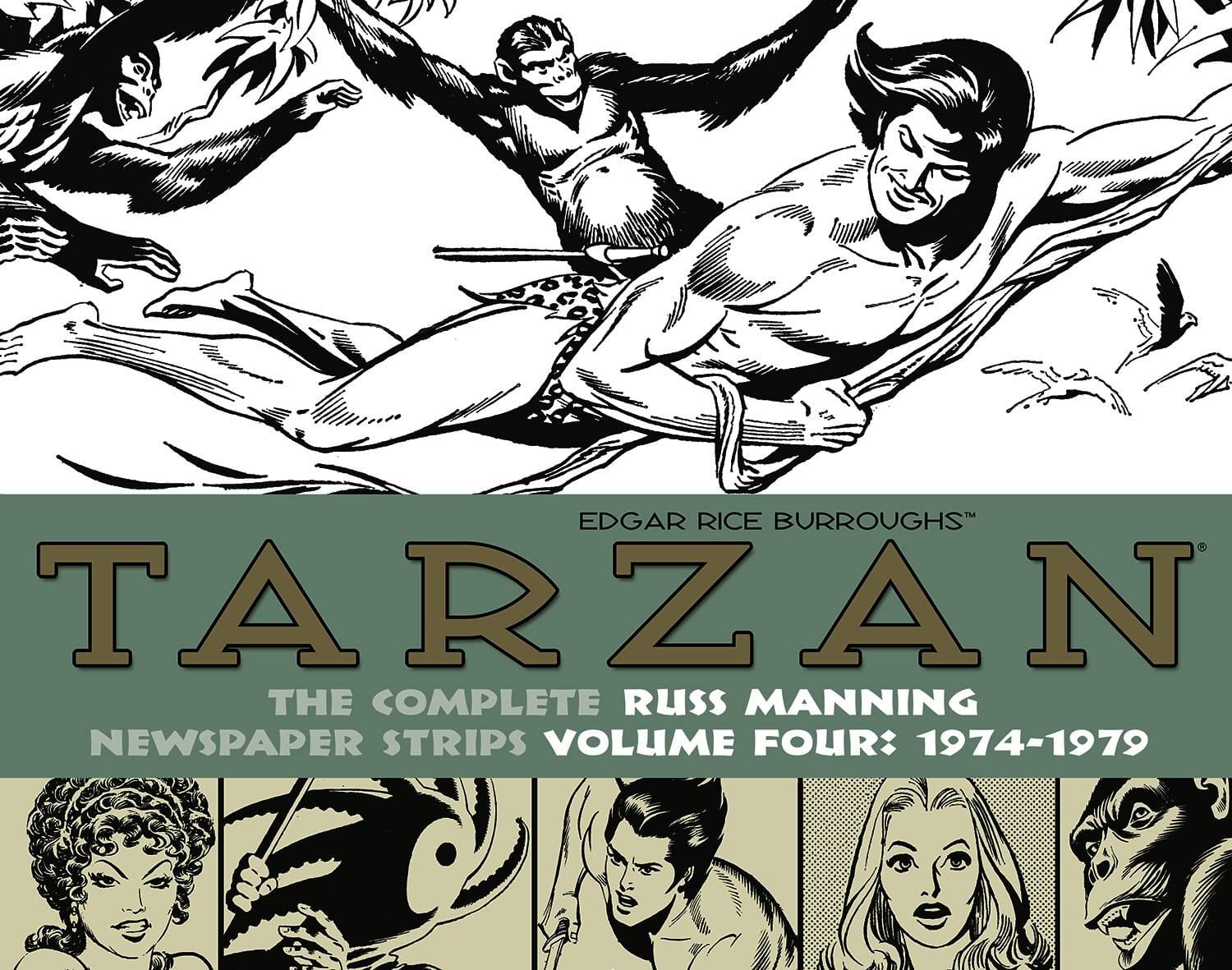 IDW PUBLISHING Graphic Novel TARZAN RUSS MANNING NEWSPAPER STRIPS HC VOL 04 1974-1979 9781631402159 NOV140522