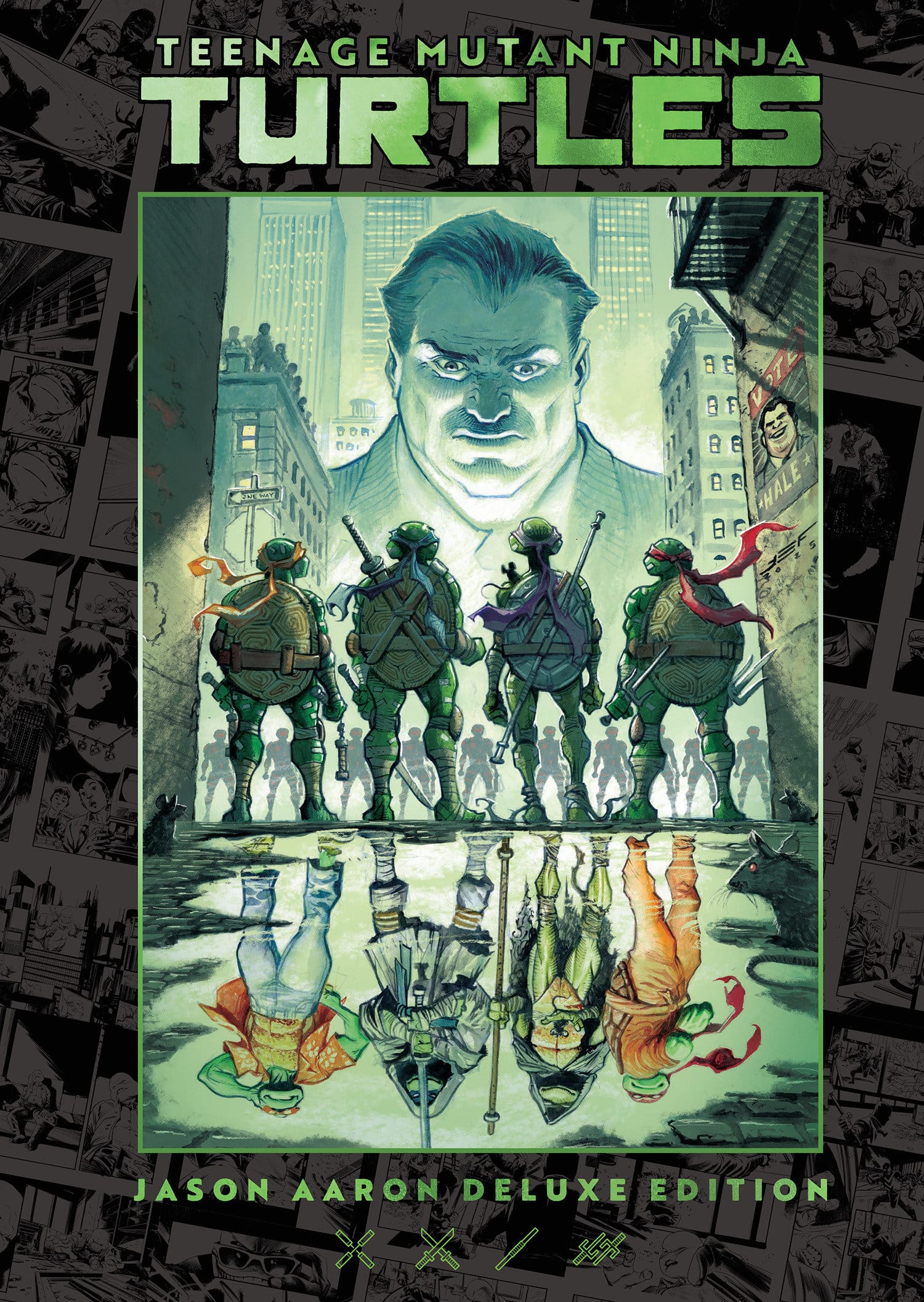 IDW Publishing Graphic Novel Teenage Mutant Ninja Turtles by Jason Aaron Deluxe Edition HC (Release Date: 10/13/2026) 9798887245089 PRH- 9798887244563