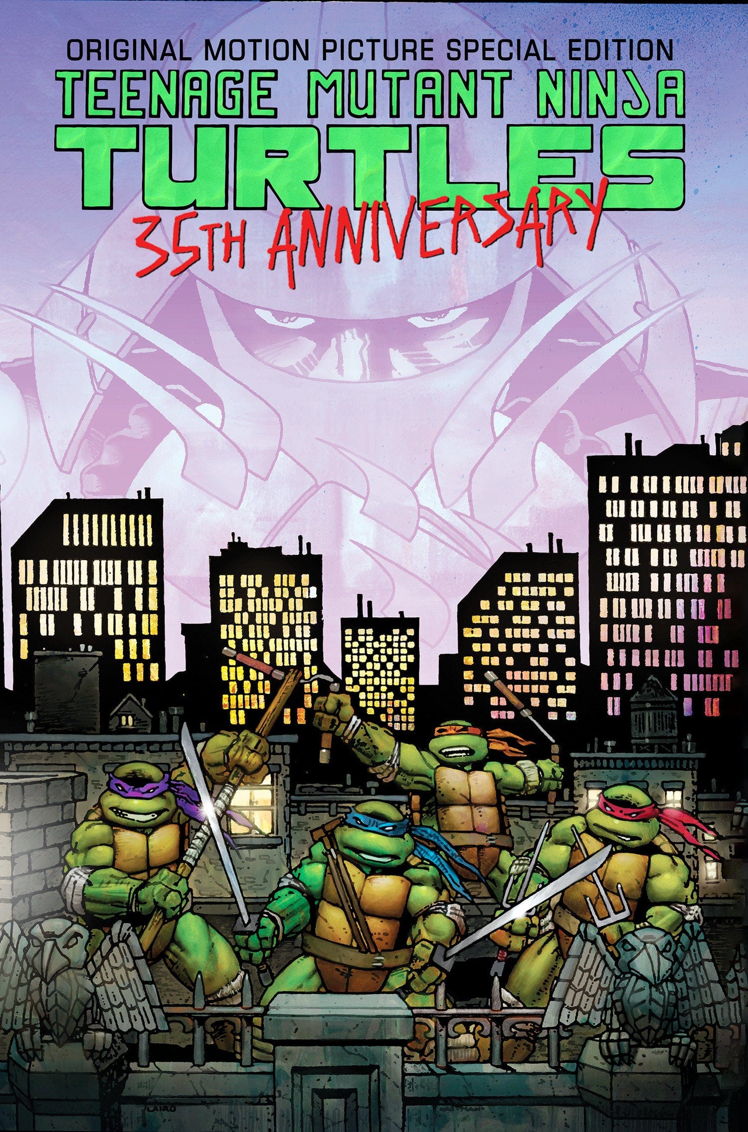 IDW Publishing Graphic Novel Teenage Mutant Ninja Turtles Original Motion Picture Special Edition: 35th Anniversary 9798887243825 PRH-9798887243825