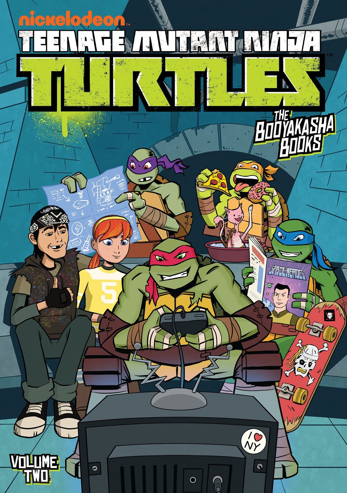 IDW Publishing Graphic Novel Teenage Mutant Ninja Turtles: The Booyakasha Books, Vol. 2 TP (Release Date: 10/20/2026) 9798887244792 PRH- 9781302969011