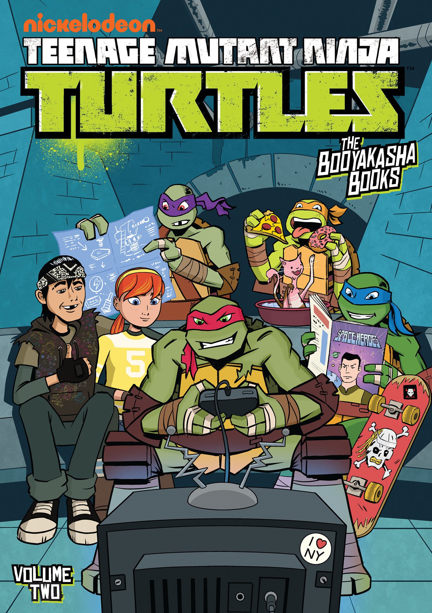 IDW Publishing Graphic Novel Teenage Mutant Ninja Turtles: The Booyakasha Books, Vol. 2 TP (Release Date: 10/20/2026) 9798887244792 PRH- 9781302969011