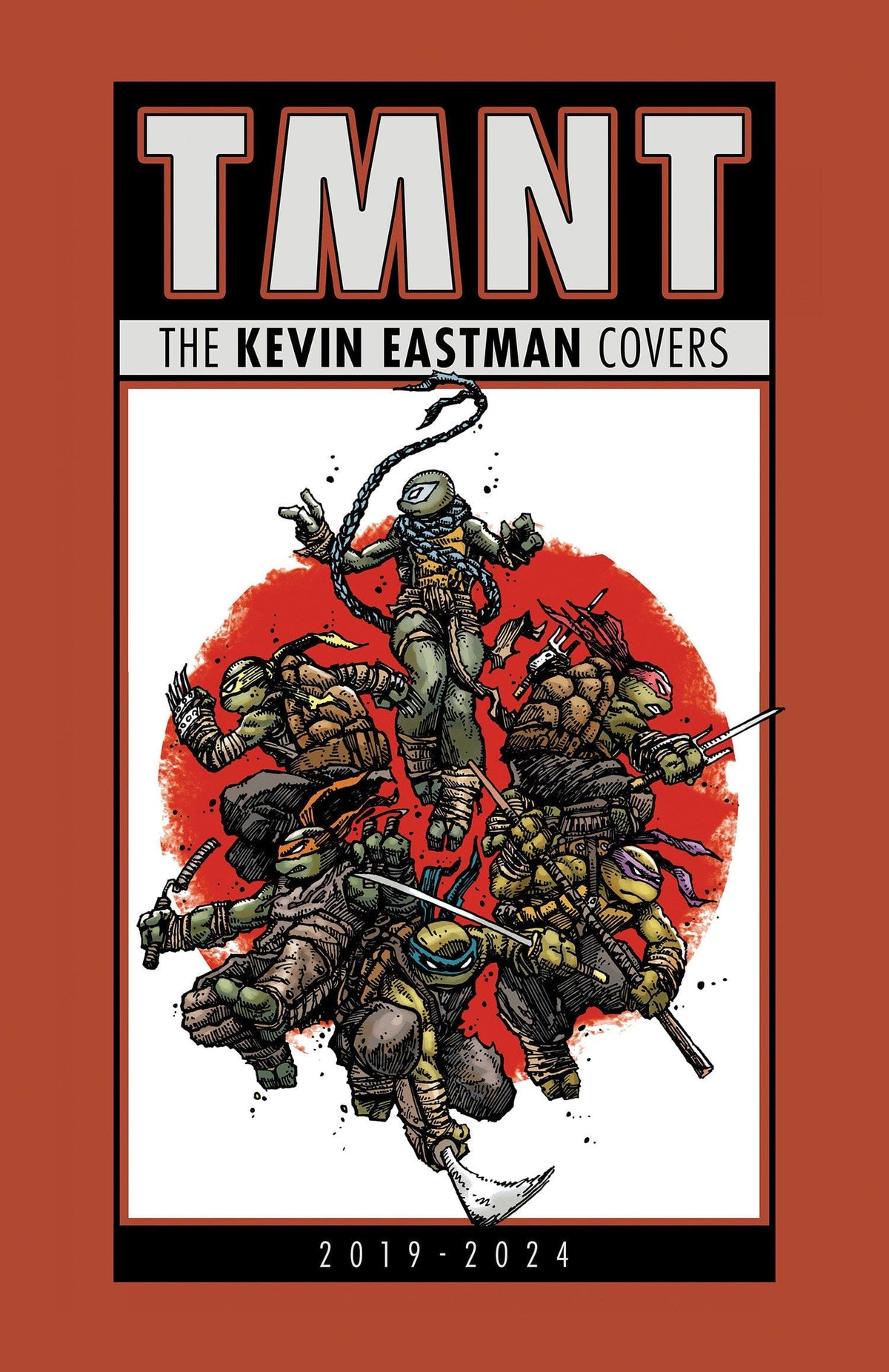 IDW Publishing Graphic Novel Teenage Mutant Ninja Turtles: The Kevin Eastman Covers (2019-2024) HC 9798887243160 PRH-9798887243160