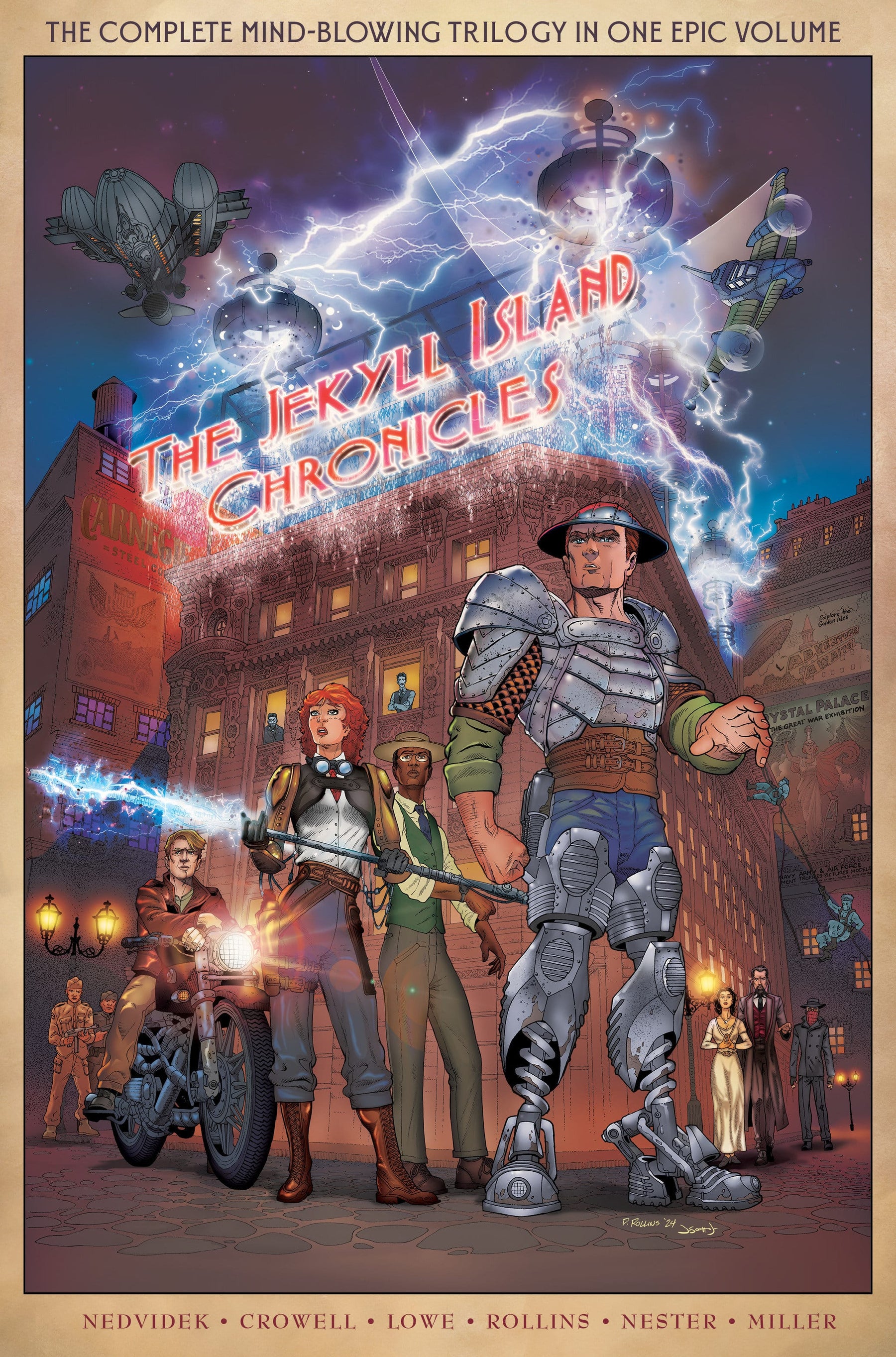 IDW Publishing Graphic Novel The Jekyll Island Chronicles: Complete Trilogy TP 9781603095785 PRH-9781603095785