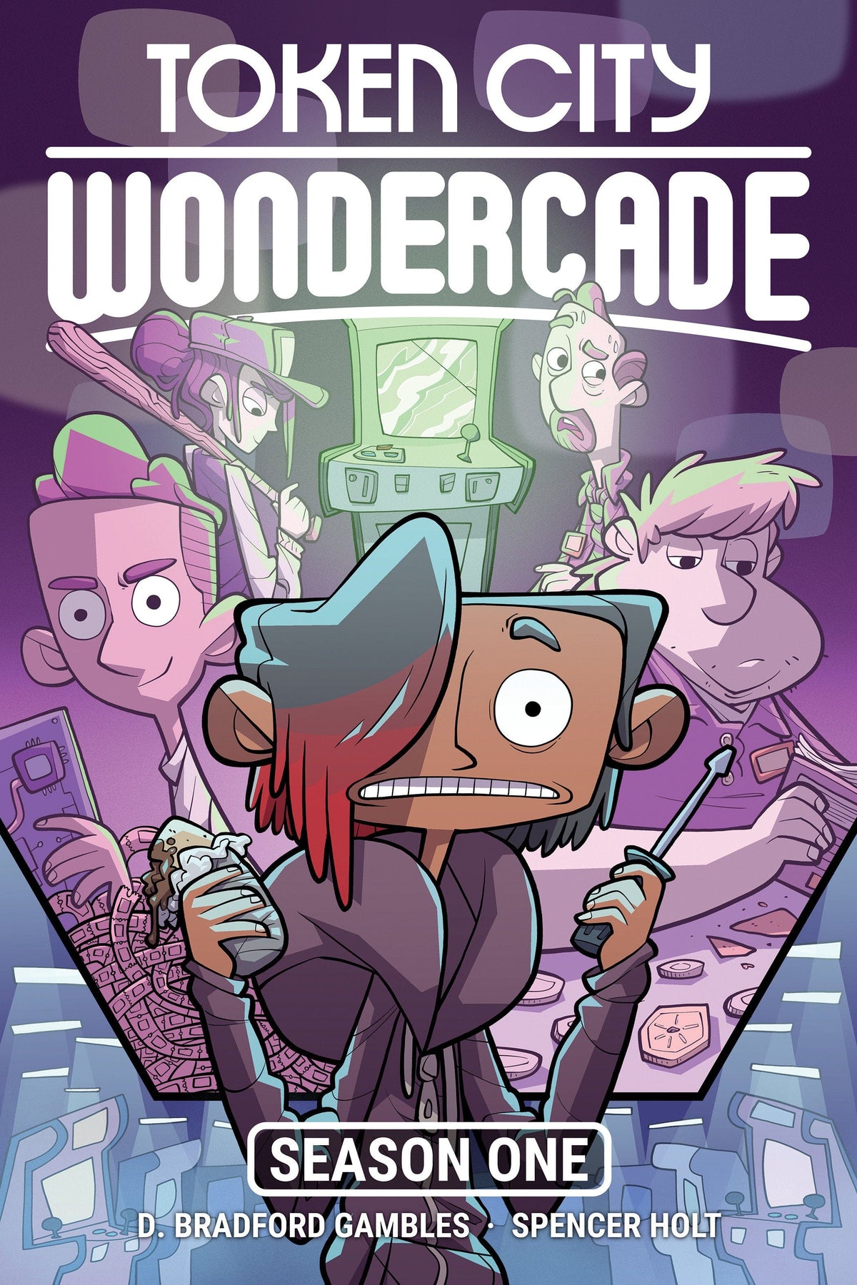 IDW Publishing Graphic Novel Token City Wondercade TP 9781603095792 PRH-9781603095792