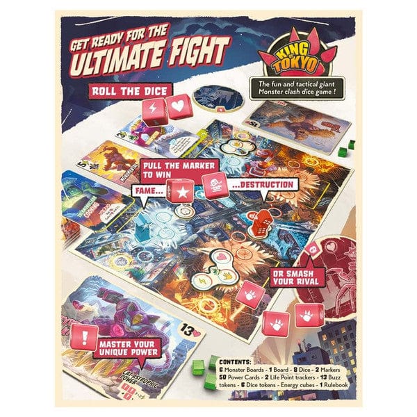 Iello Board Games King of Tokyo: Duel 3701551703026 IEL70302