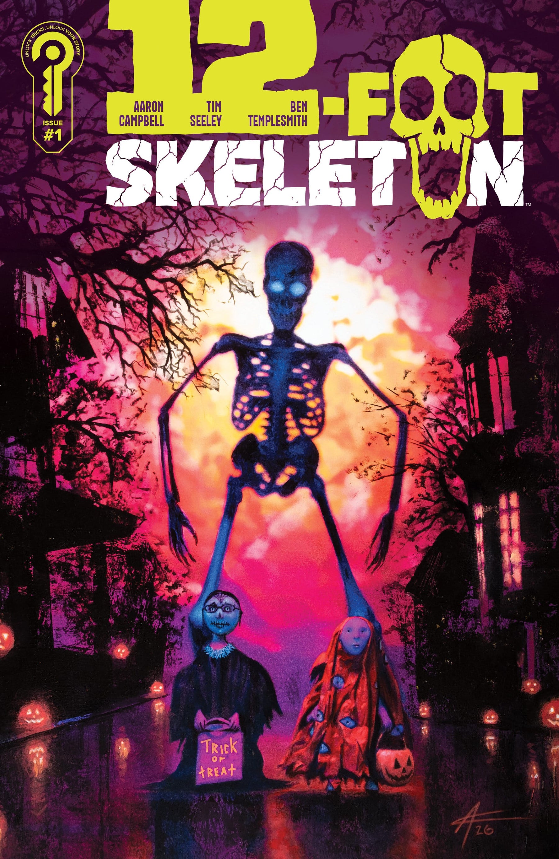 12-Foot Skeleton #1 Cover B Aaron Campbell (Release Date: 10/14/2026)