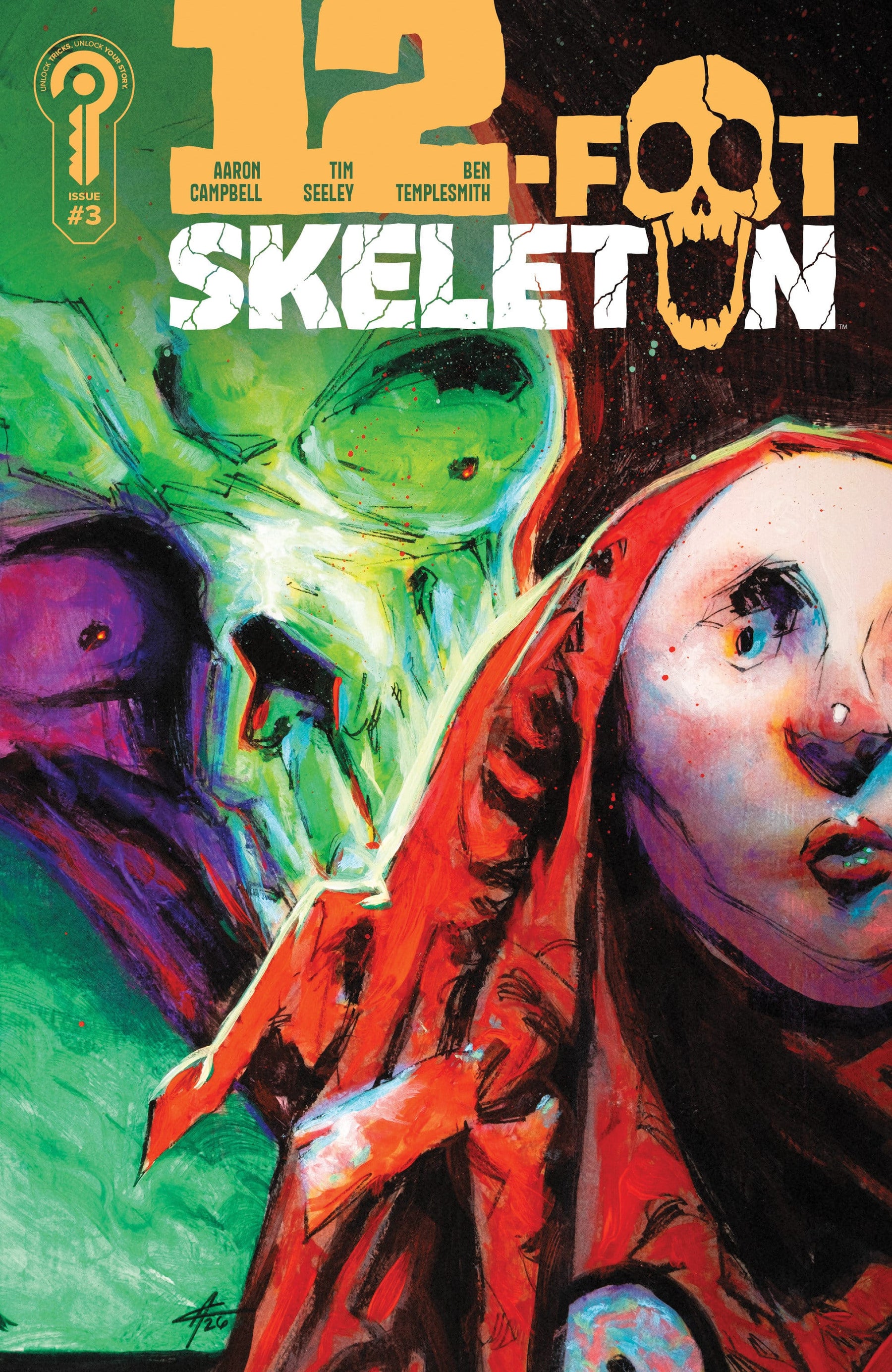 12-Foot Skeleton #3 Cover B Aaron Campbell (Release Date: 01/06/2027)