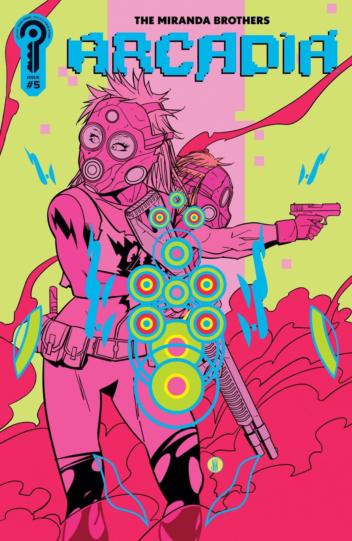 Ignition Press Comic Books Arcadia #5 Cover A Inaki Miranda 81019628005205011 PRH-81019628005205011