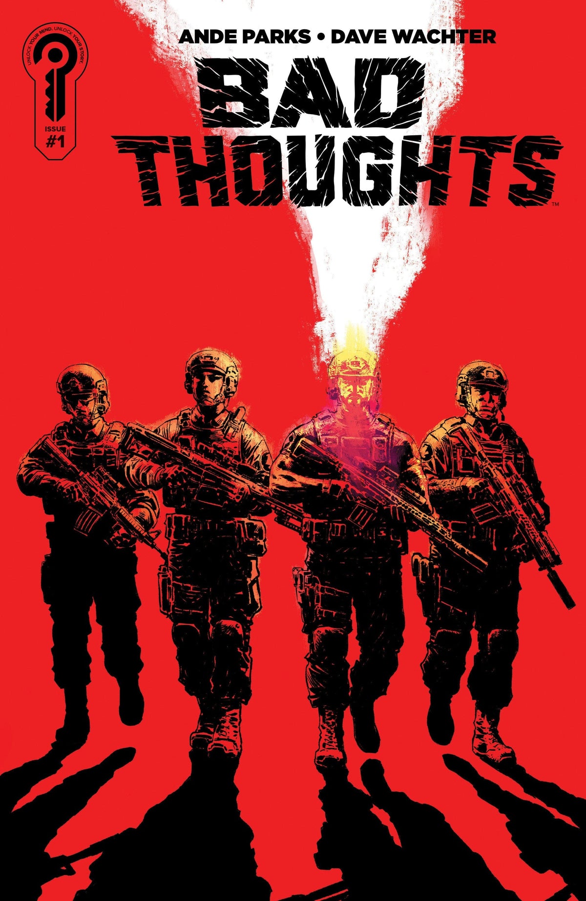 Ignition Press Comic Books Bad Thoughts #1 Cover A Dave Wachter 81019628026701011 PRH-81019628026701011