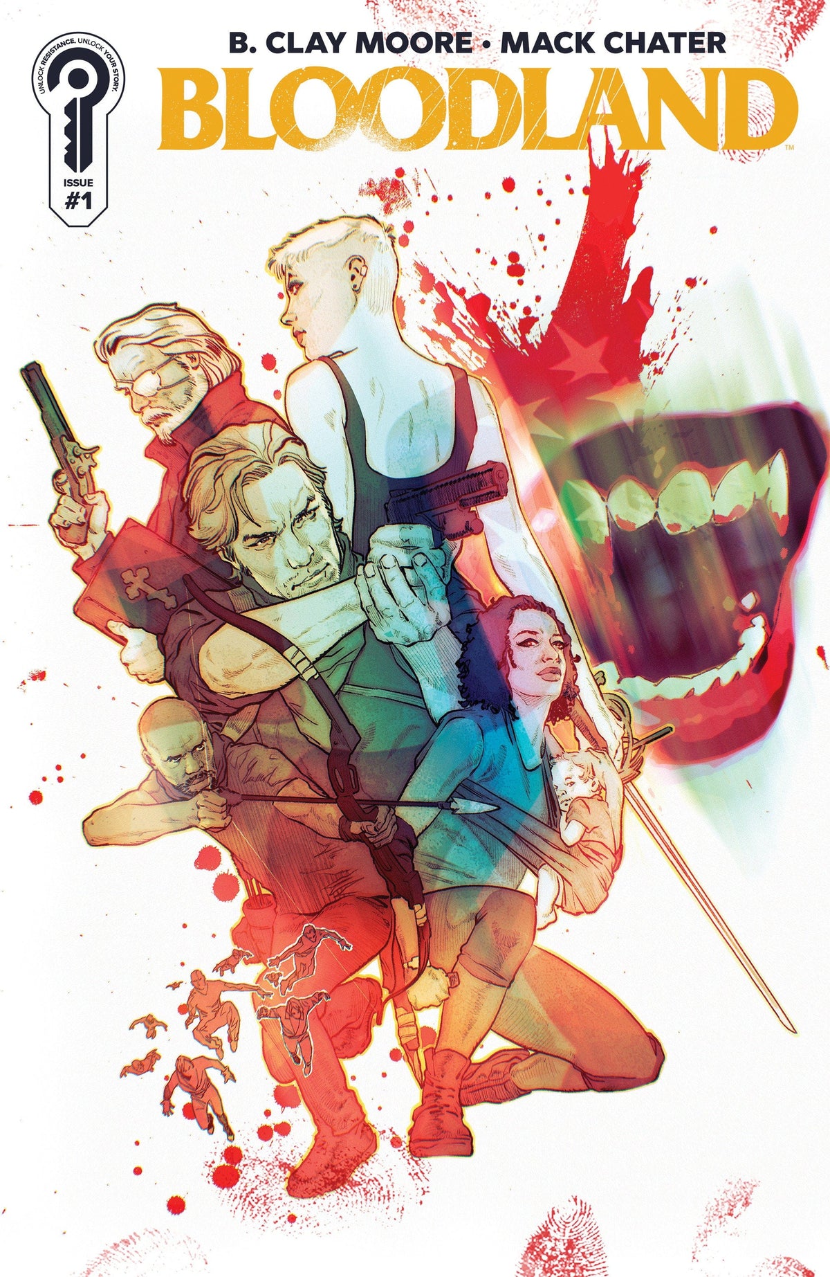 Ignition Press Comic Books Bloodland #1 Cover A Mack Chater 81019628008301011 PRH-81019628008301011