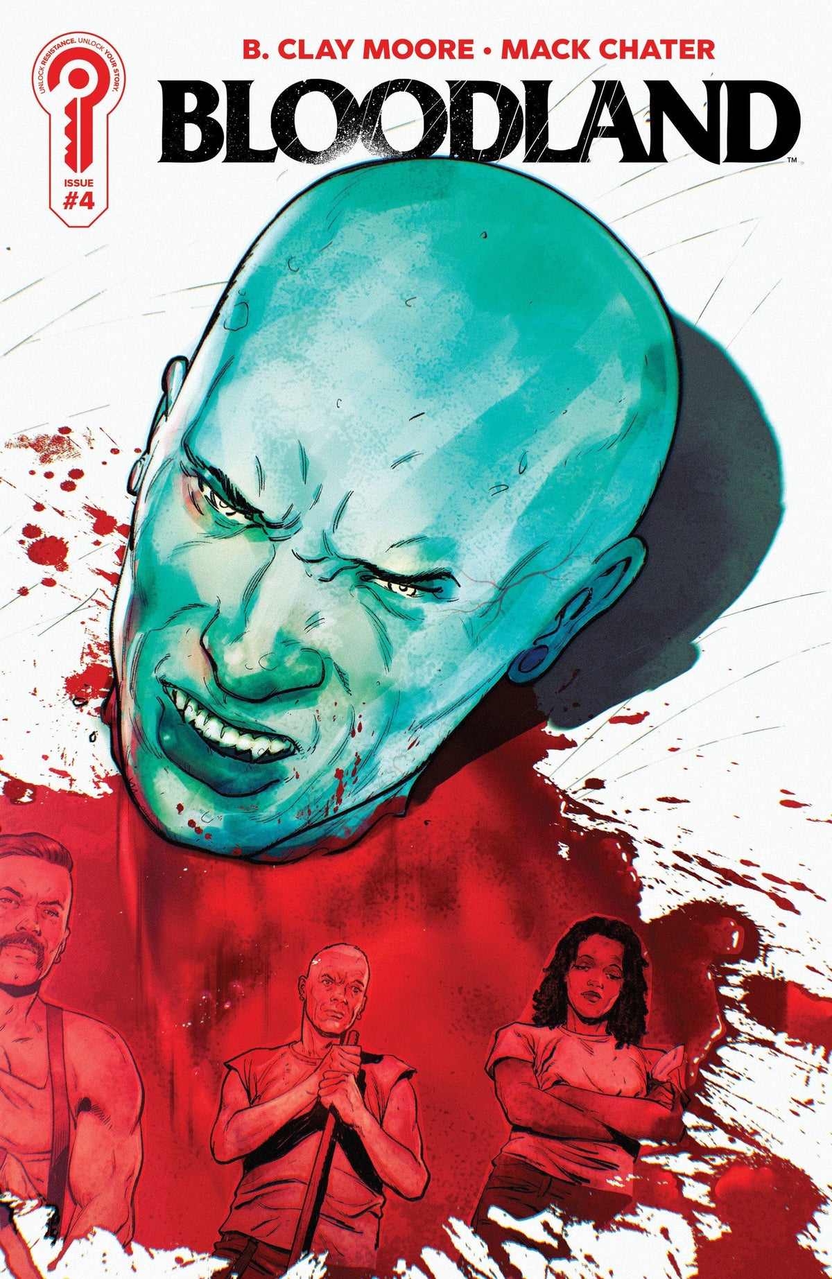 Ignition Press Comic Books Bloodland #4 Cover A Mack Chater 81019628008304011 PRH-81019628008304011