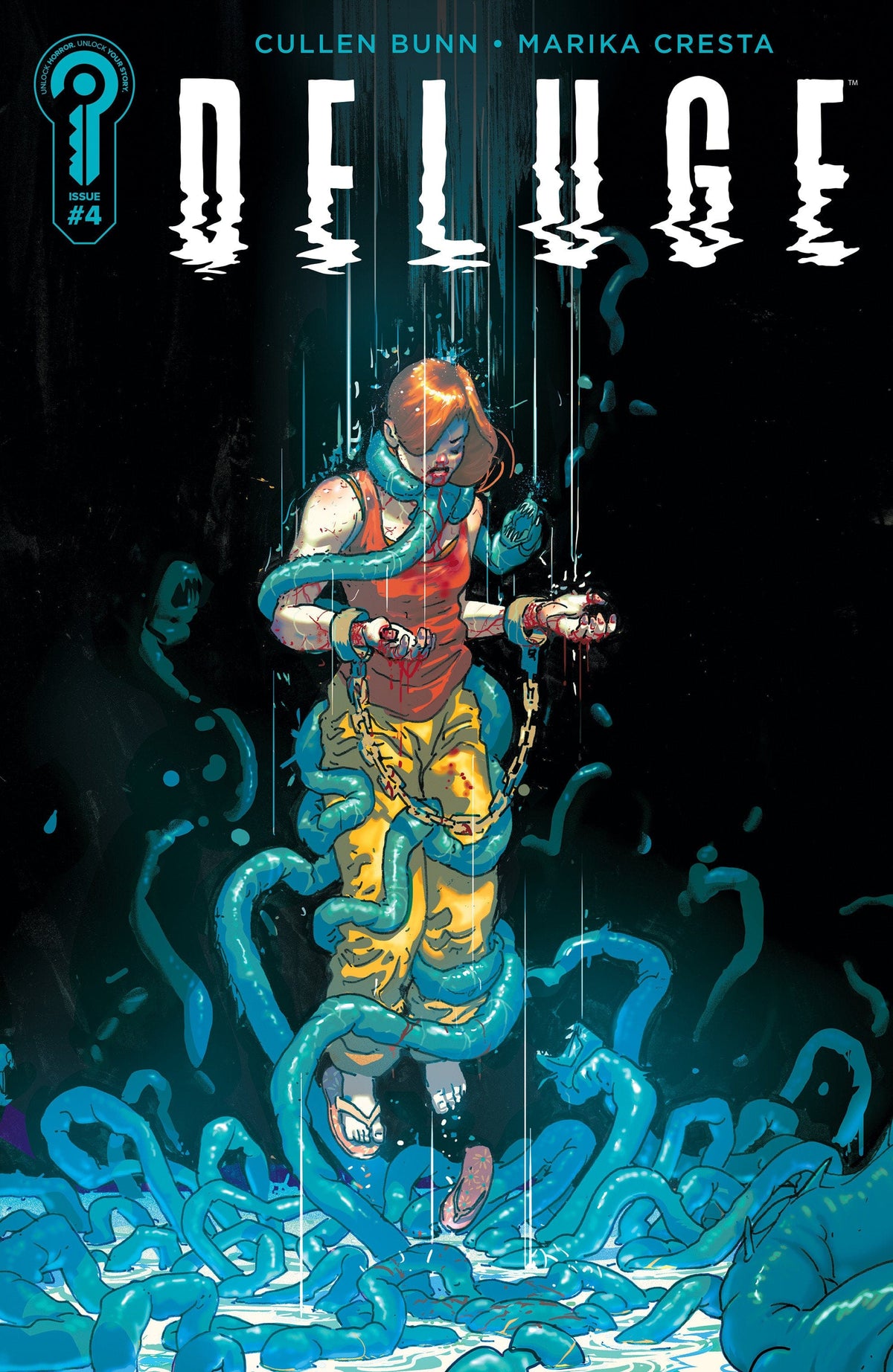 Ignition Press Comic Books Deluge #4 Cover A Riley Rossmo 81019628003804011 PRH-81019628003804011