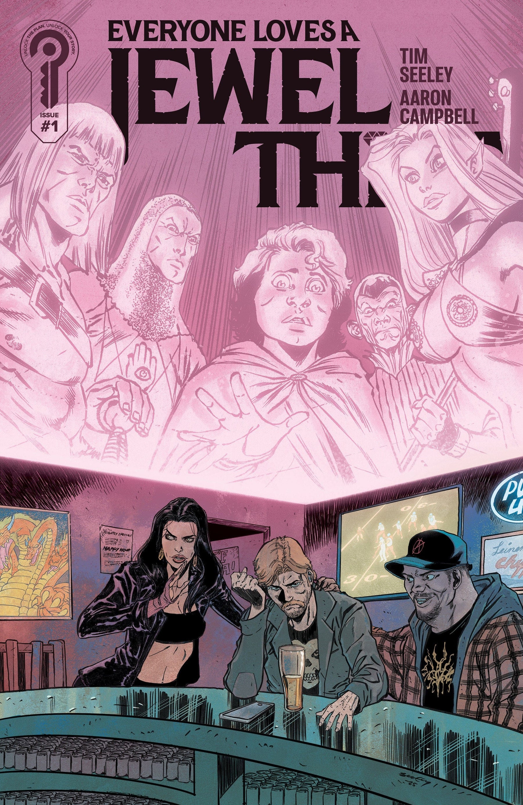 Everyone Loves A Jewel Thief #1 Cover B Tim Seeley