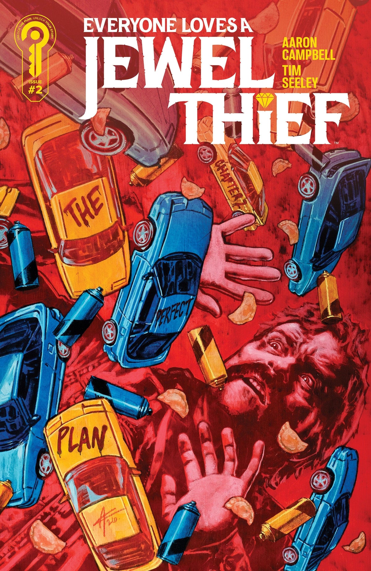 Ignition Press Comic Books Everyone Loves A Jewel Thief #2 Cover A Aaron Campbell 81019628028102011 PRH-81019628028102011
