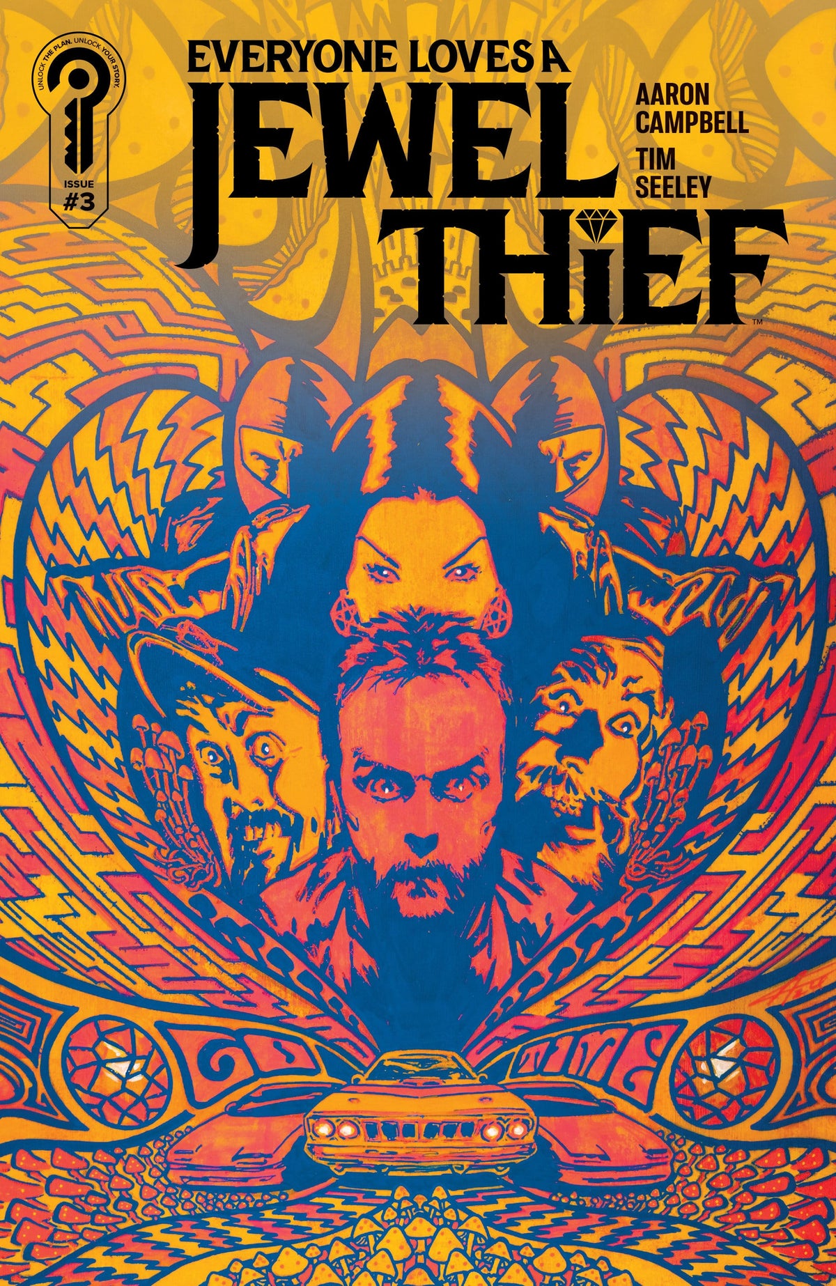 Ignition Press Comic Books Everyone Loves A Jewel Thief #3 Cover A Aaron Campbell 81019628028103011 PRH-81019628028103011