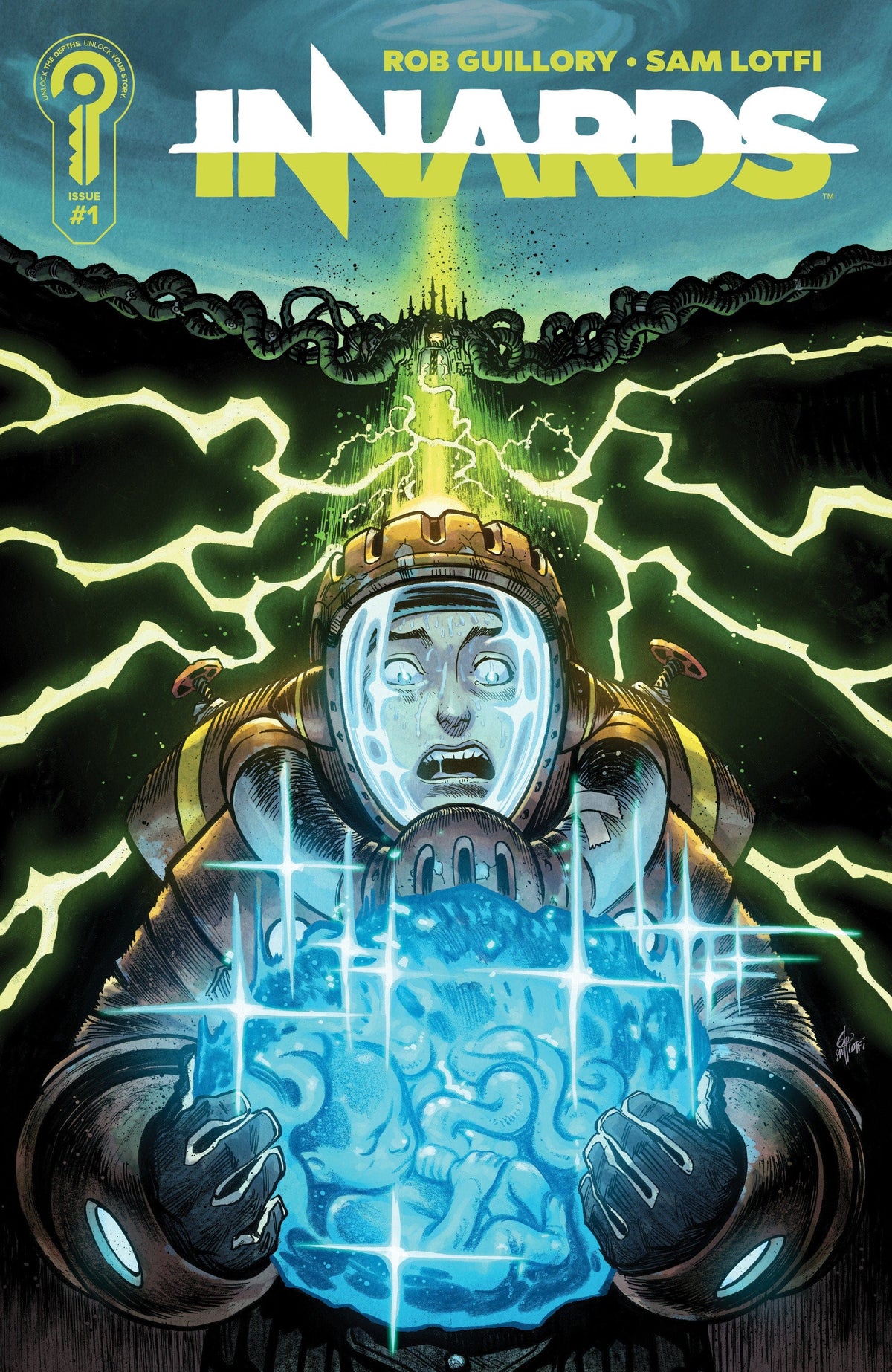 Ignition Press Comic Books Innards #1 Cover A Sam Lotfi 81019628030401011 PRH-81019628030401011