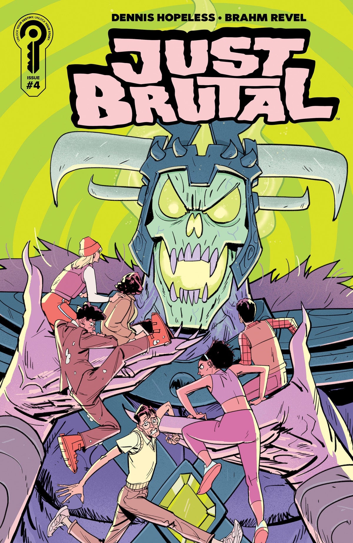 Ignition Press Comic Books Just Brutal #4 Cover A Brahm Revel 81019628025004011 PRH-81019628025004011