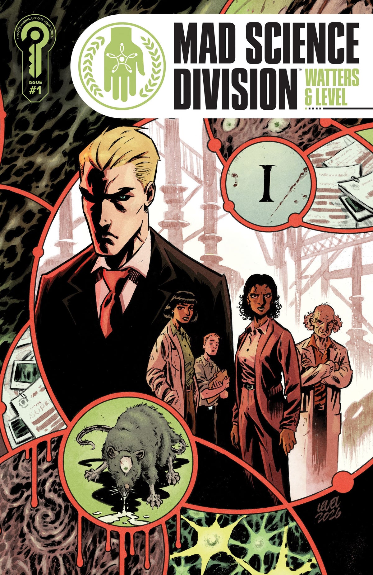 Ignition Press Comic Books Mad Science Division #1 Cover A Brian Level (Release Date: 11/04/2026) 81019628042701011 PRH-81019628042701011