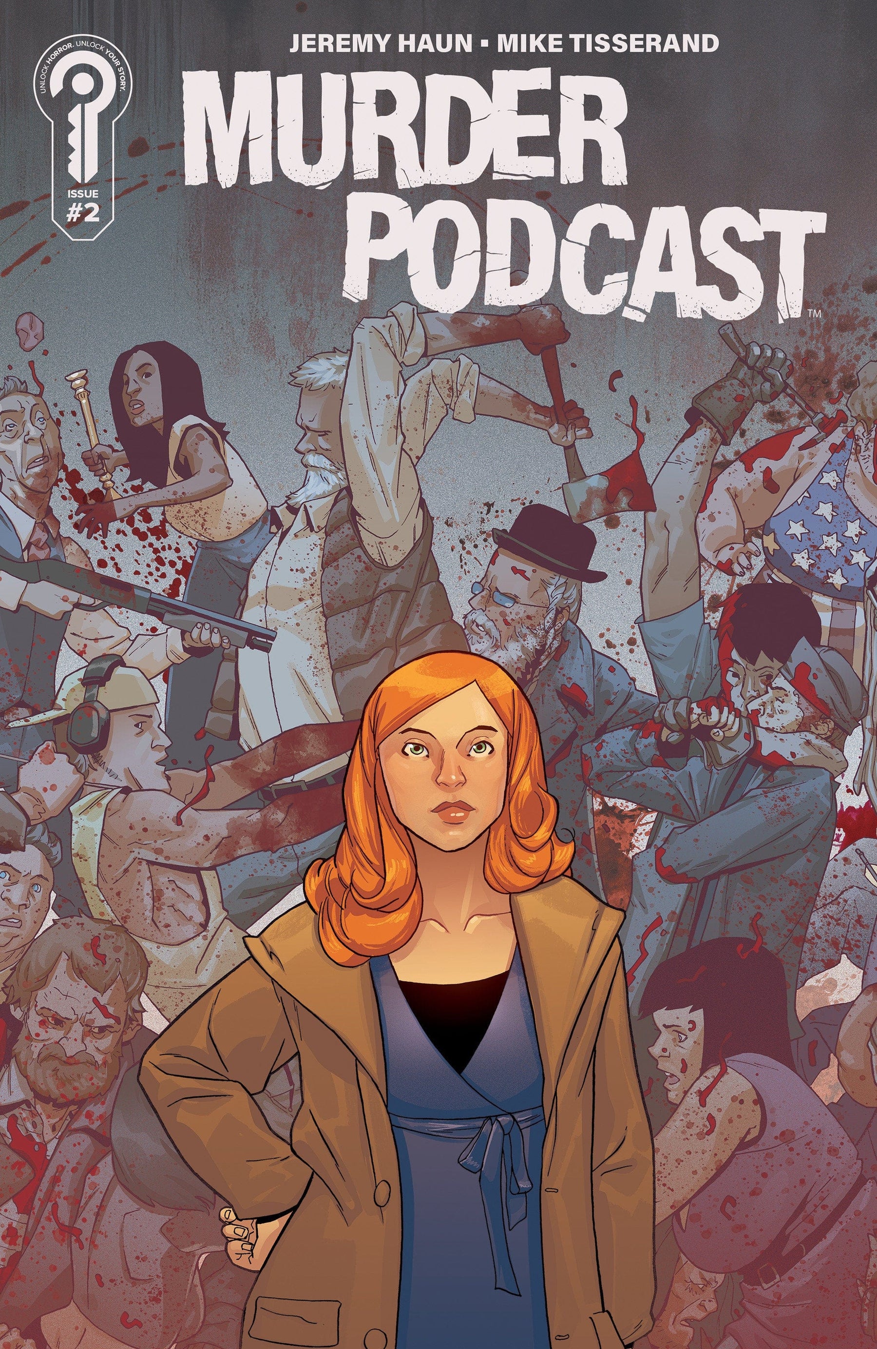 Murder Podcast #2 Connected Cover B Mike Tisserand