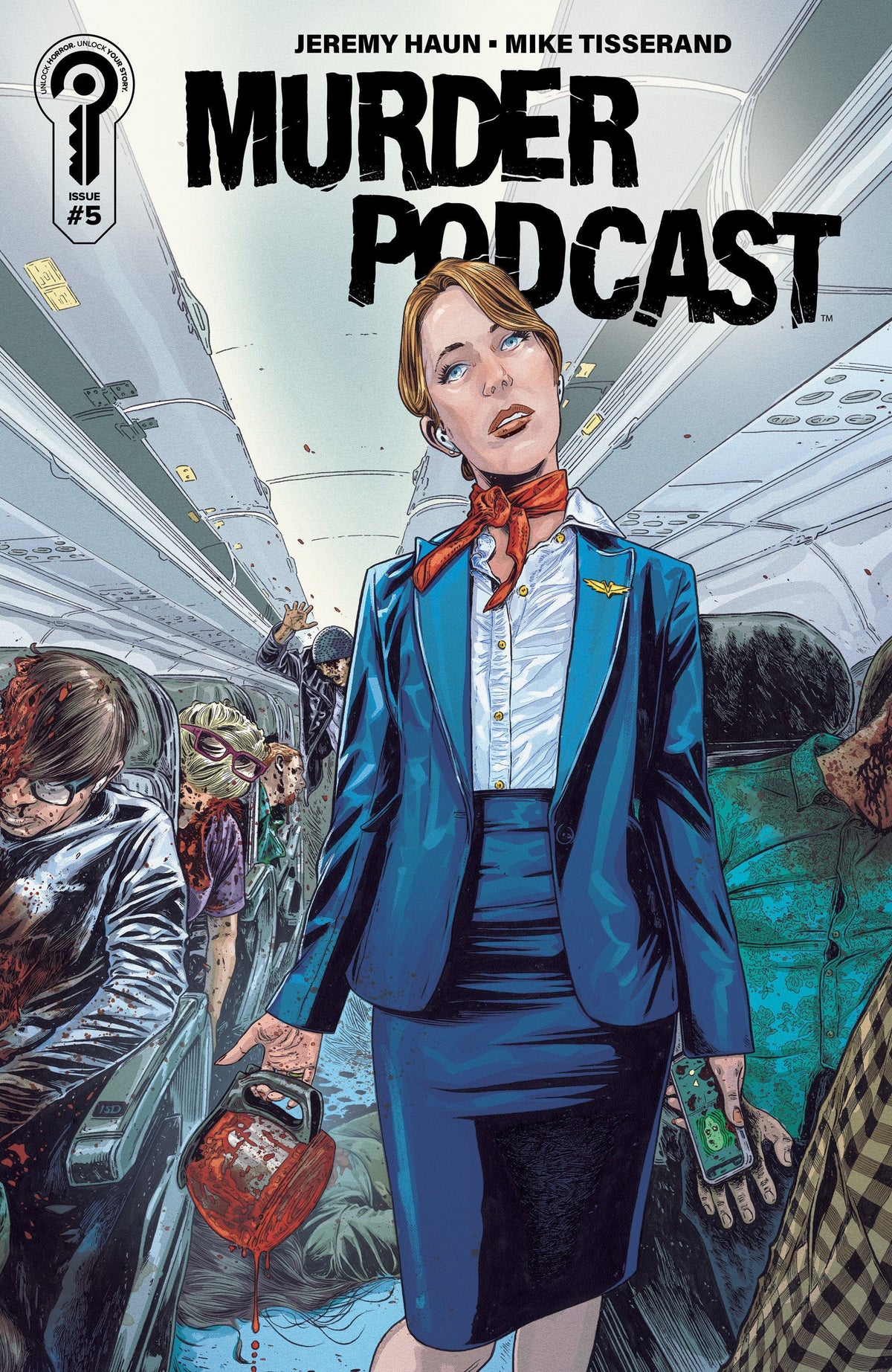 Ignition Press Comic Books Murder Podcast #5 Cover A Jeremy Haun 81019628000705011 PRH-81019628000705011