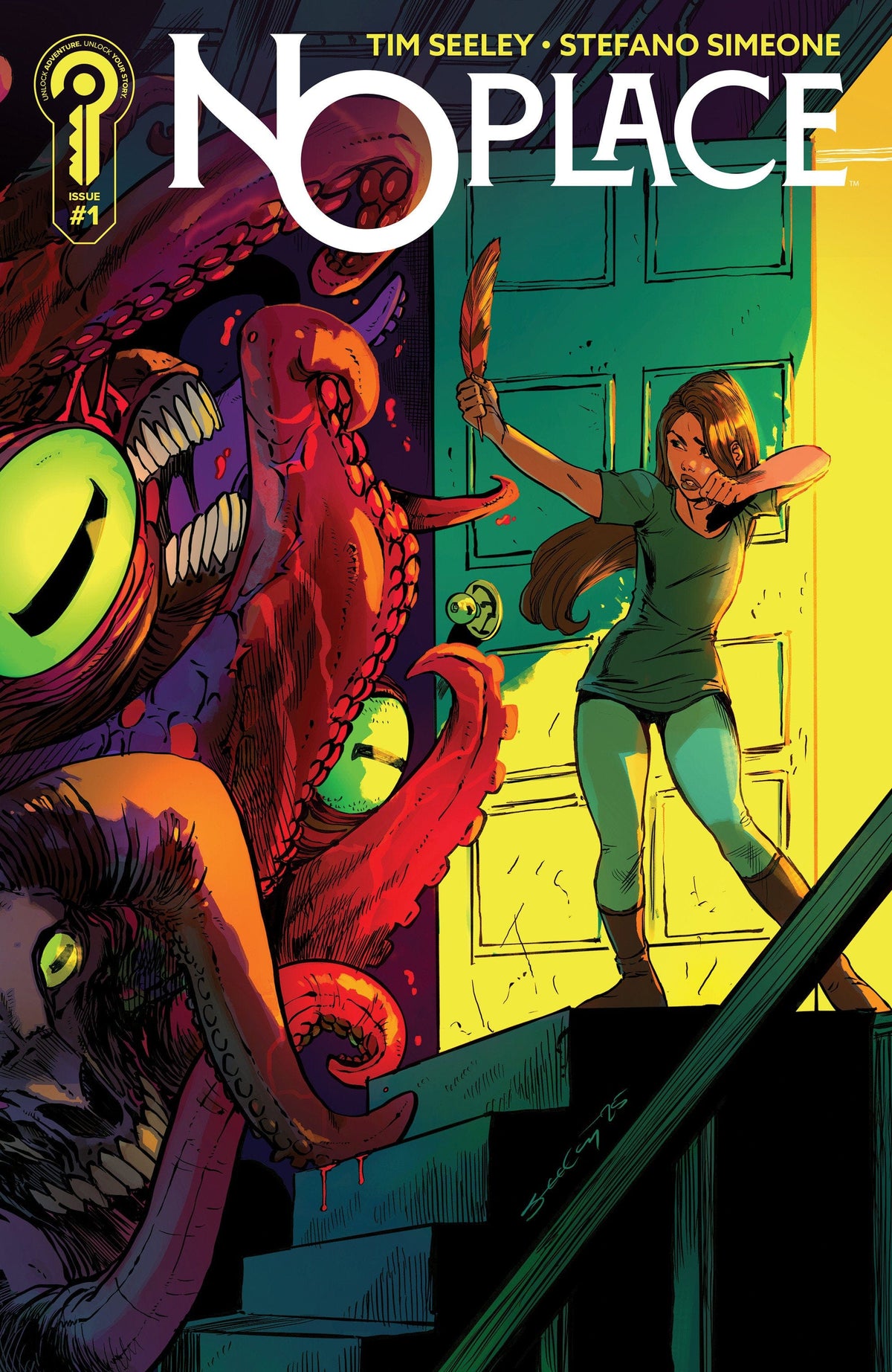 Ignition Press Comic Books NO Place #1 Cover B Tim Seeley 81019628004501021 PRH-81019628004501021