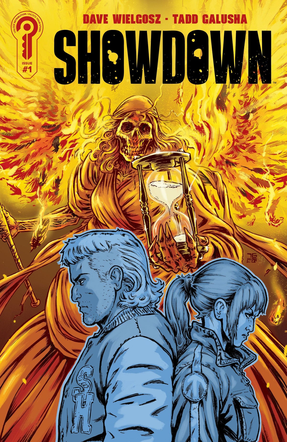 Ignition Press Comic Books Showdown #1 Cover B Tadd Galusha 81019628032801021 PRH-81019628032801021