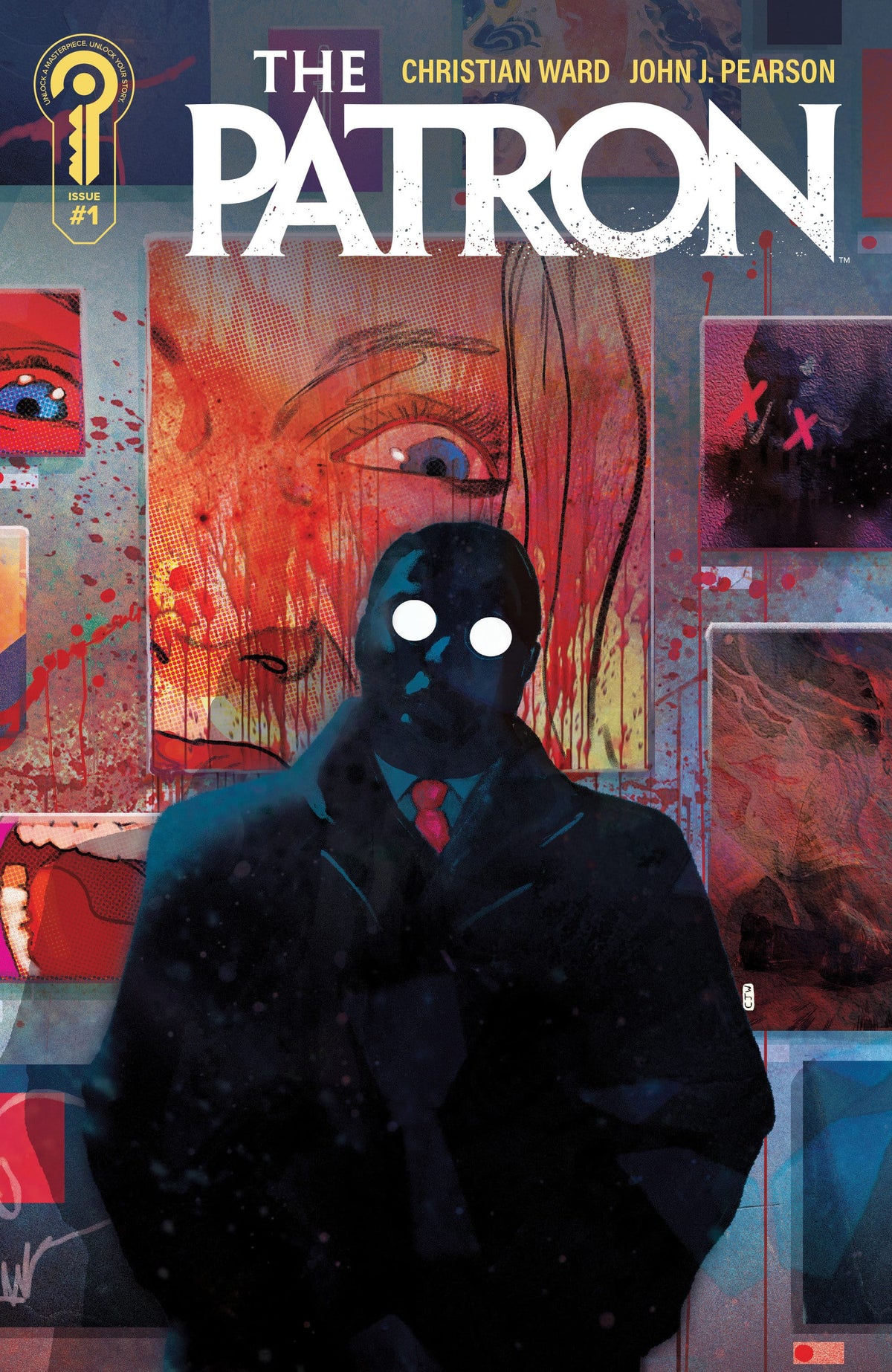 Ignition Press Comic Books The Patron #1 Cover A Christian Ward 81019628033501011 PRH-81019628033501011