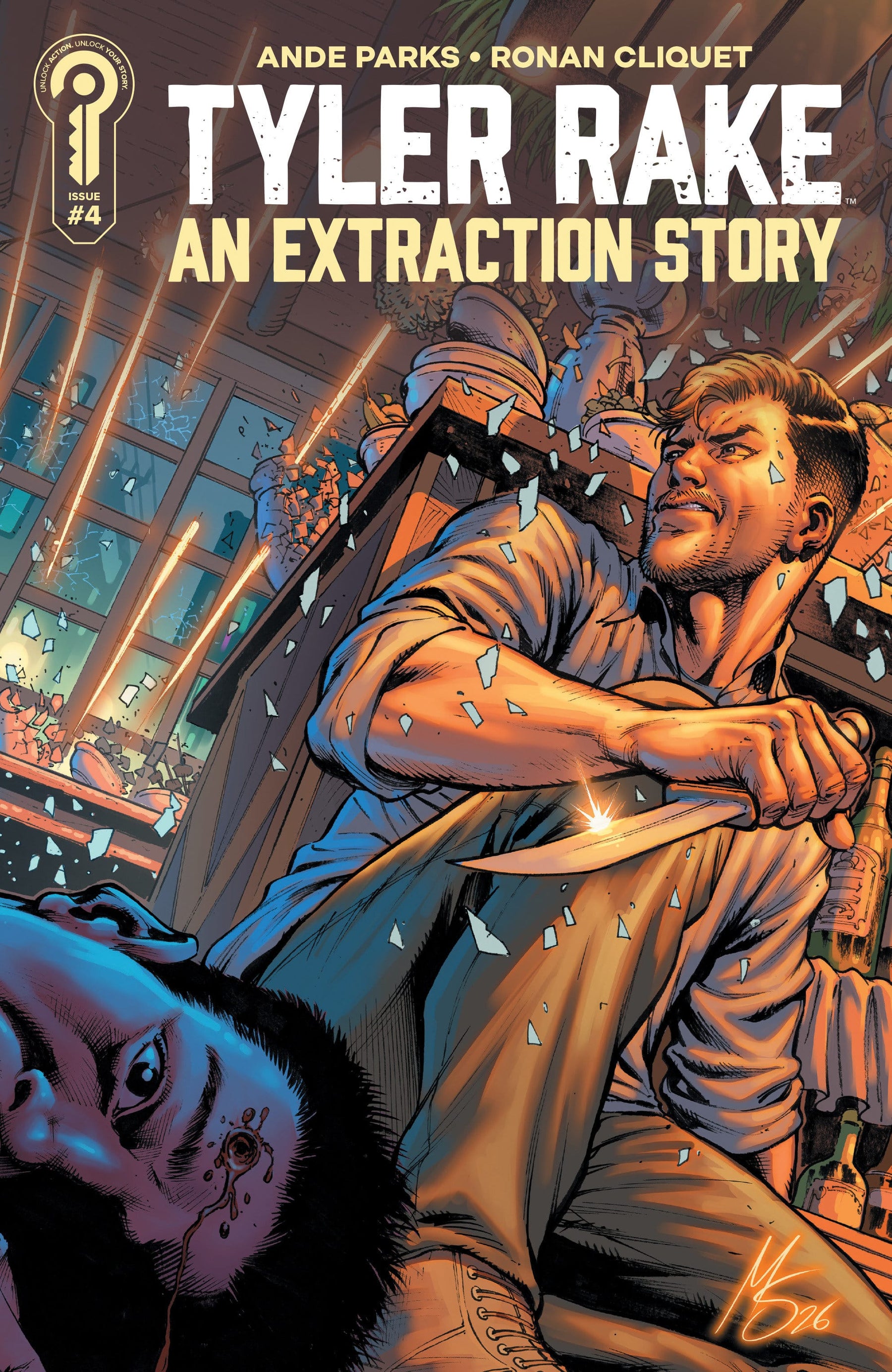 Tyler Rake: An Extraction Story #4 Cover B Marco Santucci (Release Date: 08/05/2026)