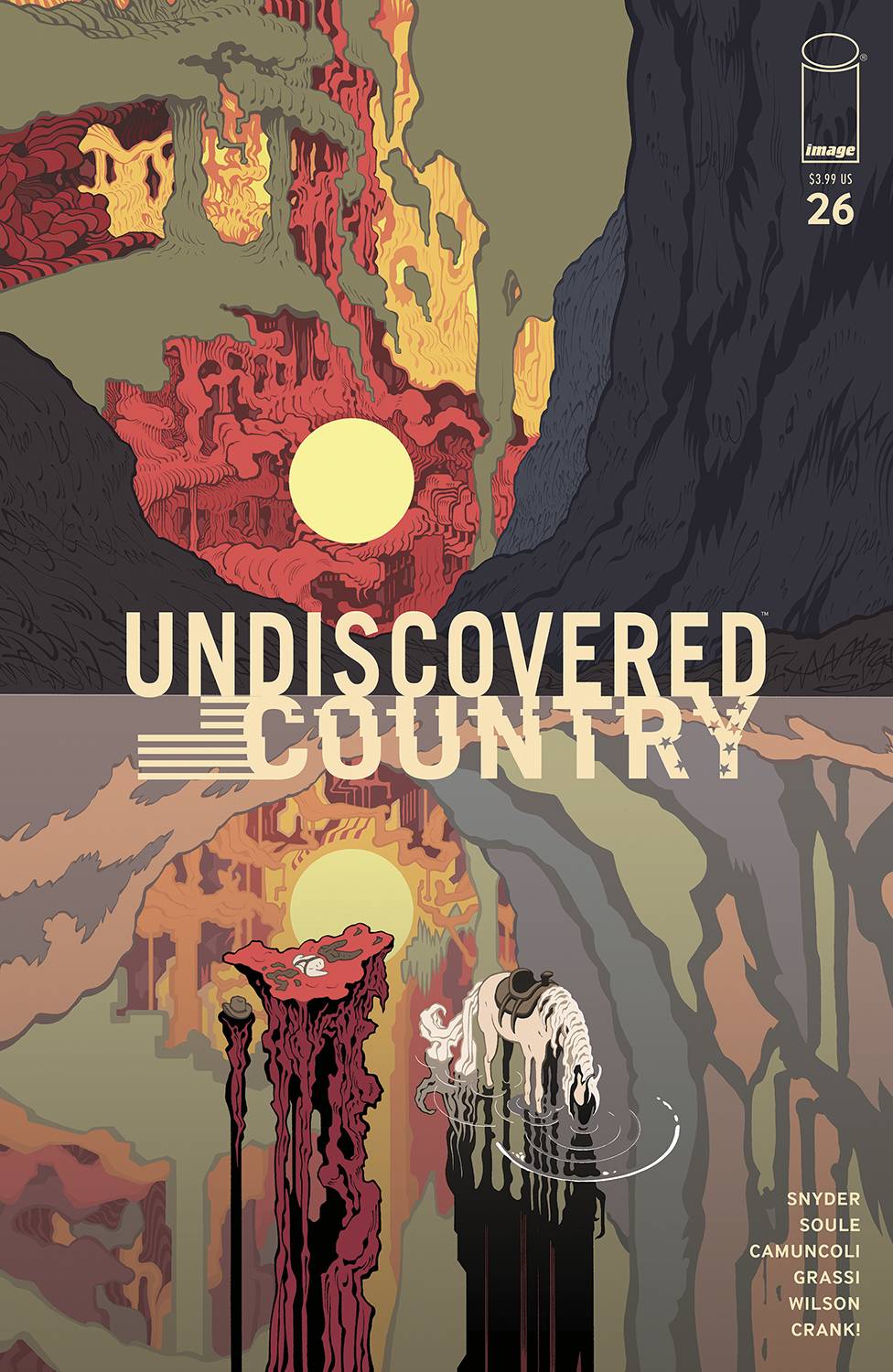 Image Comics Comic Books UNDISCOVERED COUNTRY #26 CVR B MOORE (MR) 70985302929802621 JUL230538