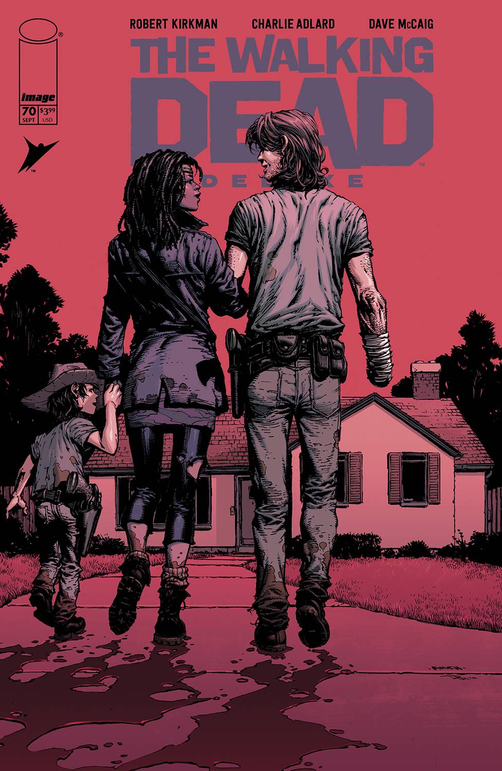 Image Comics Comic Books WALKING DEAD DLX #70 CVR A FINCH & MCCAIG (MR) 70985303037907011 JUL230543