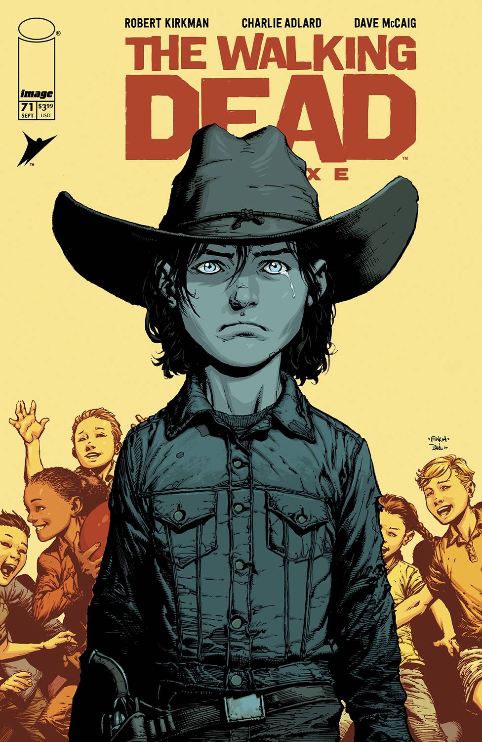 WALKING DEAD DLX #71 CVR A FINCH & MCCAIG (MR)